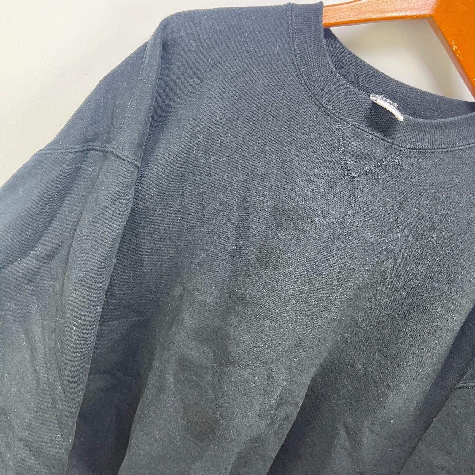 Russell Athletic Vintage 90s Russell Athletic Faded Blank Sweatshirt 2XL Size US XXL / EU 58 / 5 - 6 Thumbnail