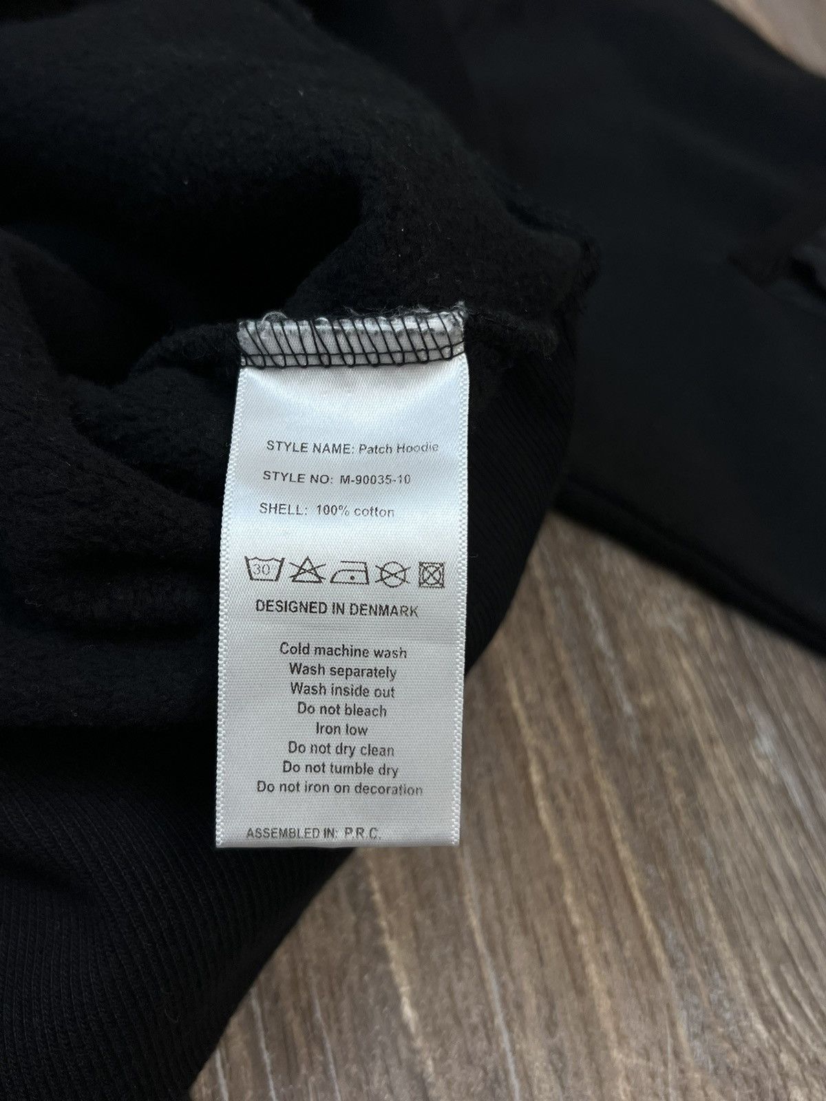 Han Kjobenhavn Han Kjobenhavn black patch work hoodie Size US M / EU 48-50 / 2 - 12 Thumbnail