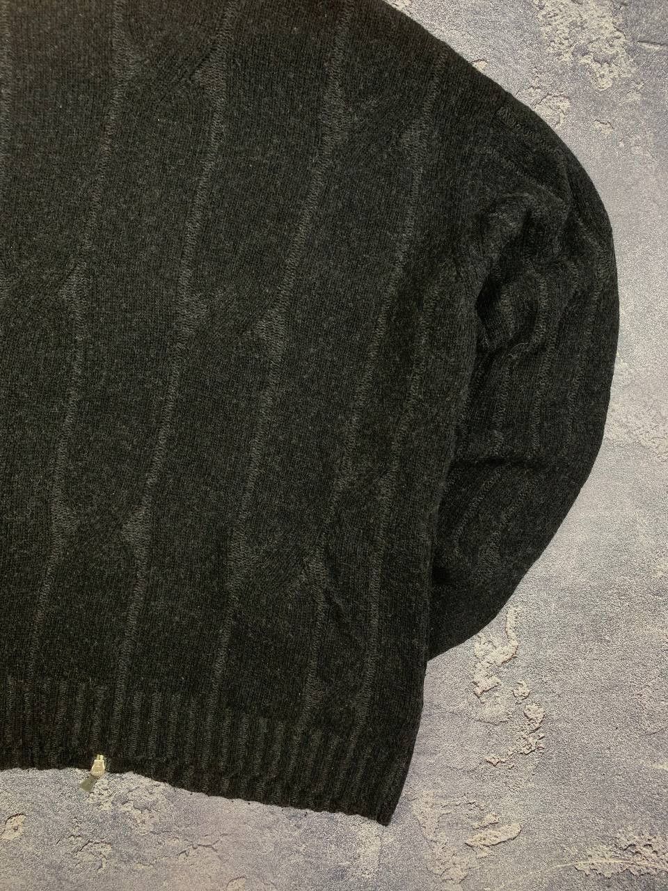 Versace Vintage Versace Jeans Couture Zip Up Wool Sweater Lampo Size US XXL / EU 58 / 5 - 19 Thumbnail