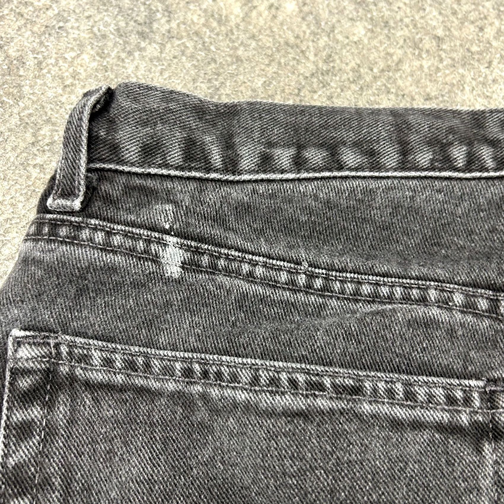 Guess GUESS Jeans Mens 34x34 Black Relaxed Straight Dark Wash Cotton Denim 90s Casual Womens? Mens Size US 34 / EU 50 - 3 Thumbnail