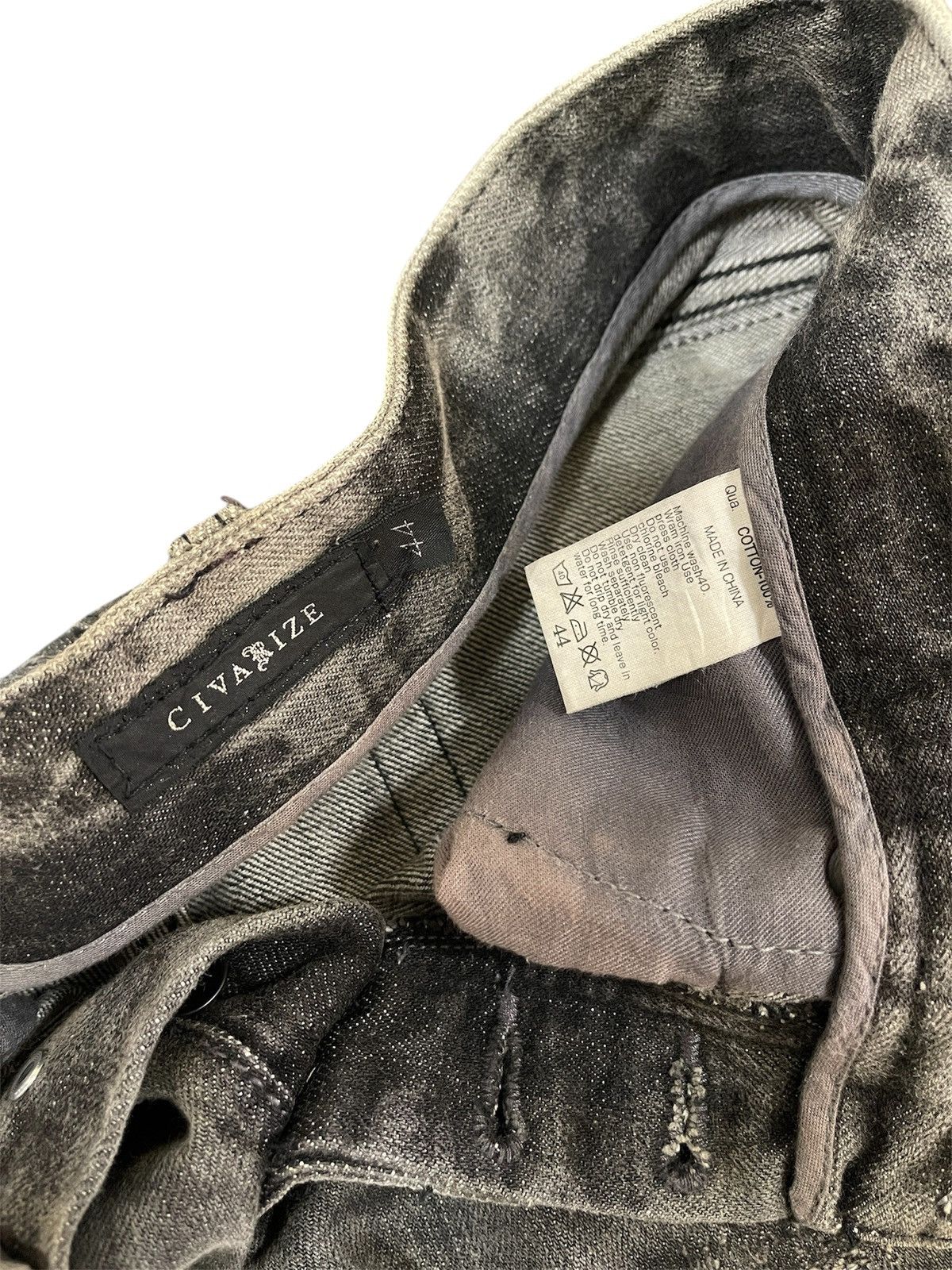 CIVARIZE × If Six Was Nine × Japanese Brand 🔥Rare🔥CIVARIZE Distressed Flare Jeans Size US 31 - 9 Thumbnail