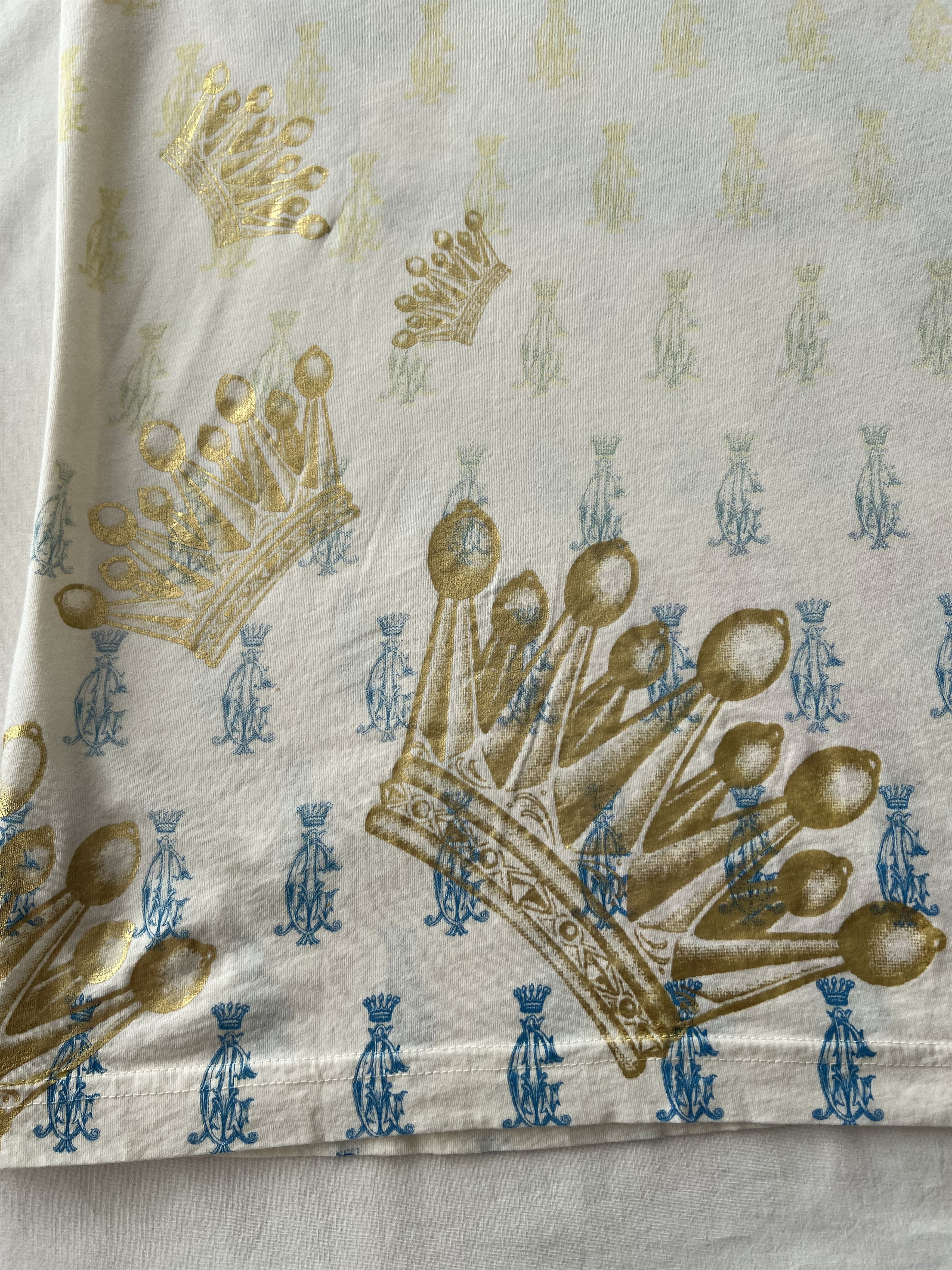 Christian Audigier Christian Audigier Ed Hardy Skull Hands Tattoo Y2k White Tee Size US L / EU 52-54 / 3 - 16 Thumbnail