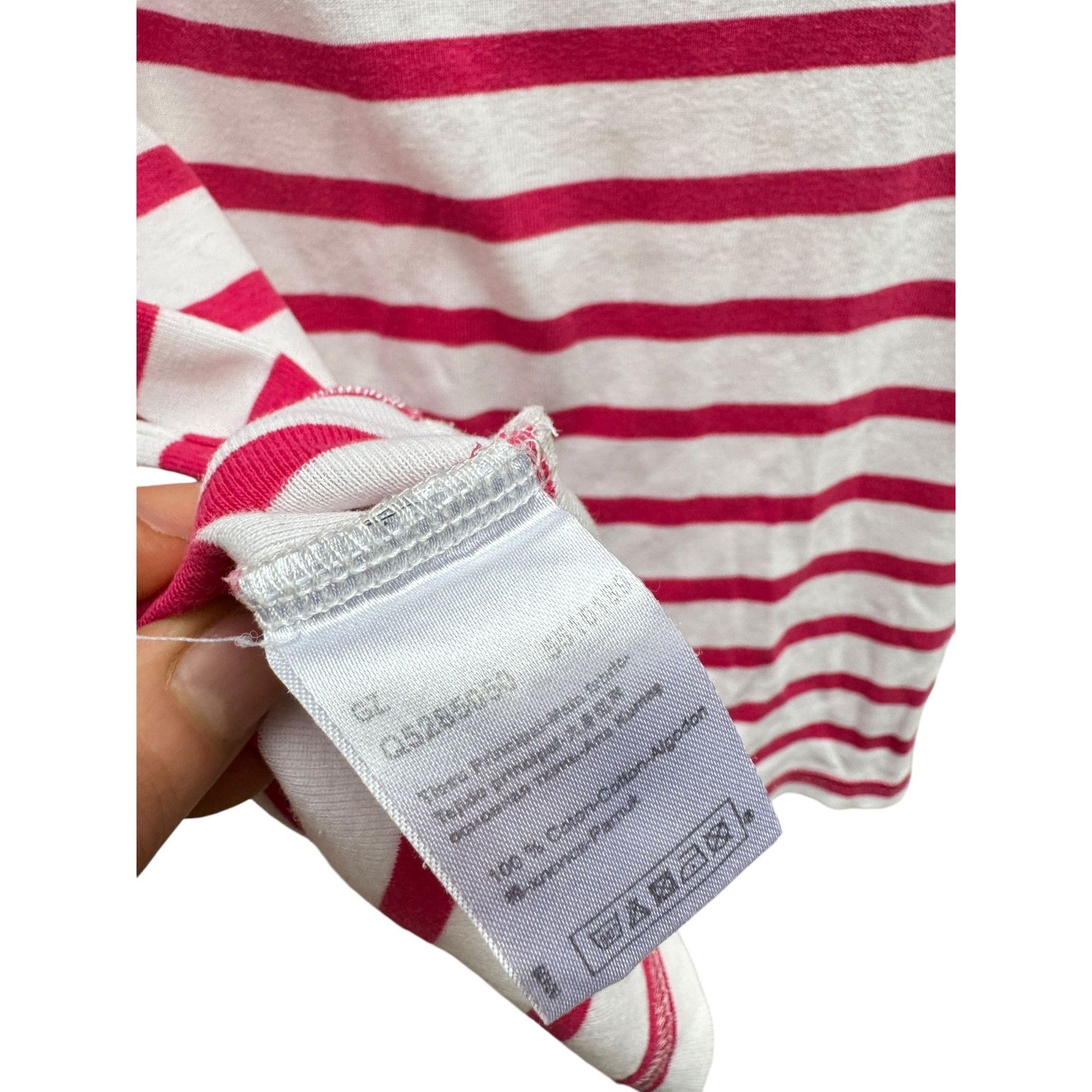 Jean Paul Gaultier Vintage Red White Striped Tank top Dungarees Size XS / US 0-2 / IT 36-38 - 7 Thumbnail
