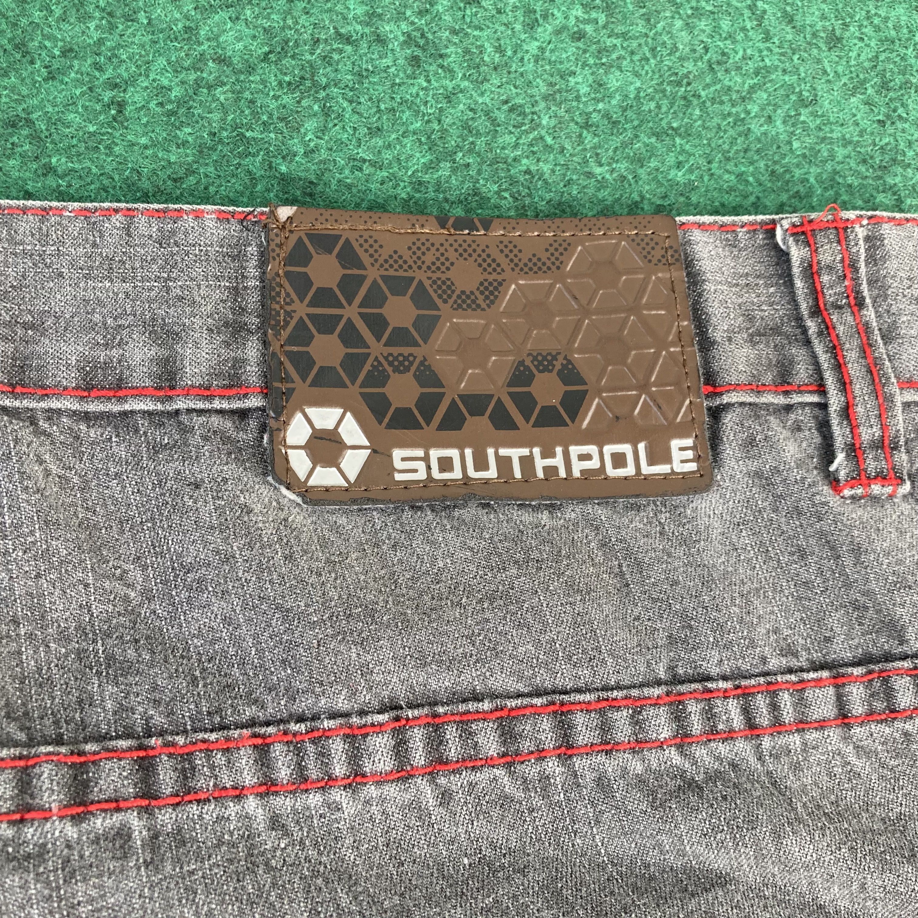 Southpole × Vintage 39x33.5 Vtg Southpole Baggy Sz 39 Jeans Size US 39 - 11 Thumbnail