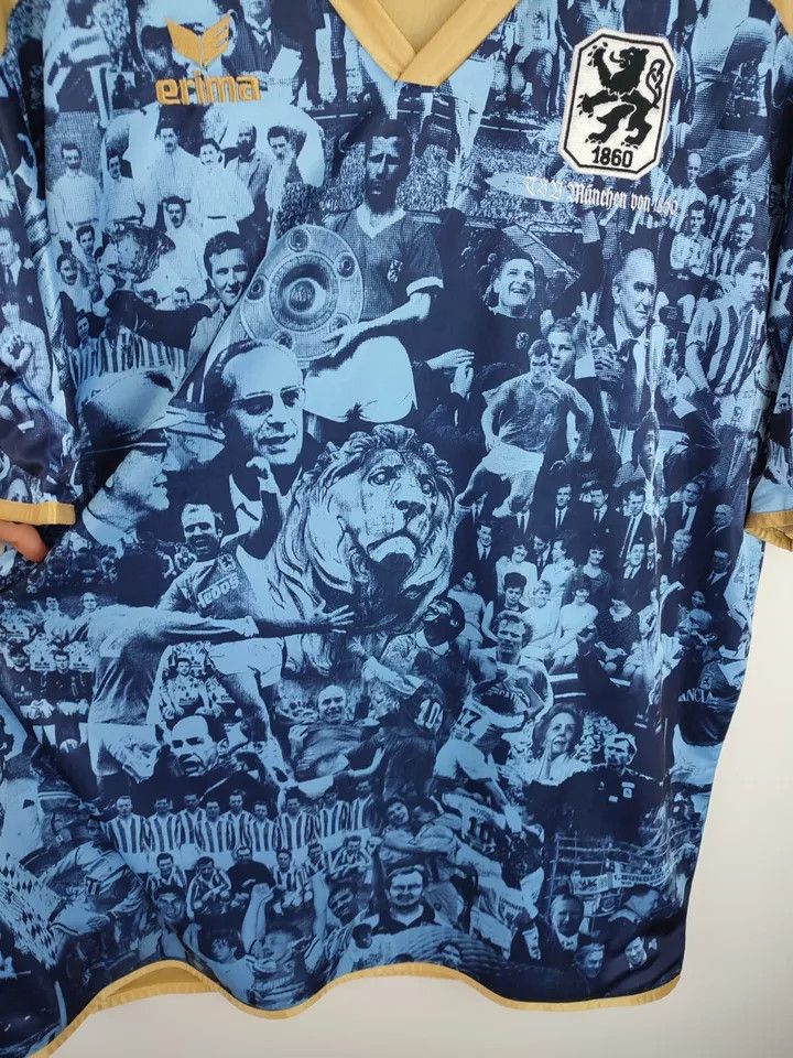 Erima 2009/10 TSV 1860 München Munchen Munich 150th Anniversary Size US XXL / EU 58 / 5 - 17 Thumbnail