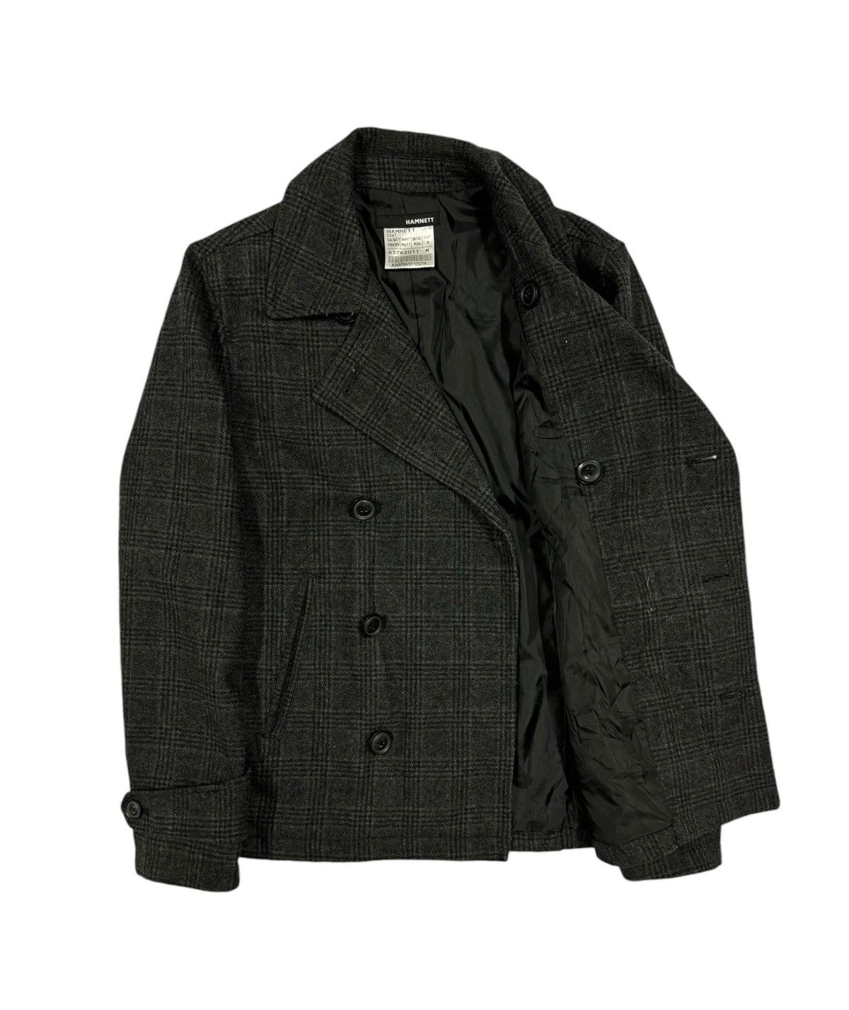 Katharine Hamnett London Vtg🔥Katharine Hamnett London Tartan Military Peacoat Size US M / EU 48-50 / 2 - 3 Thumbnail
