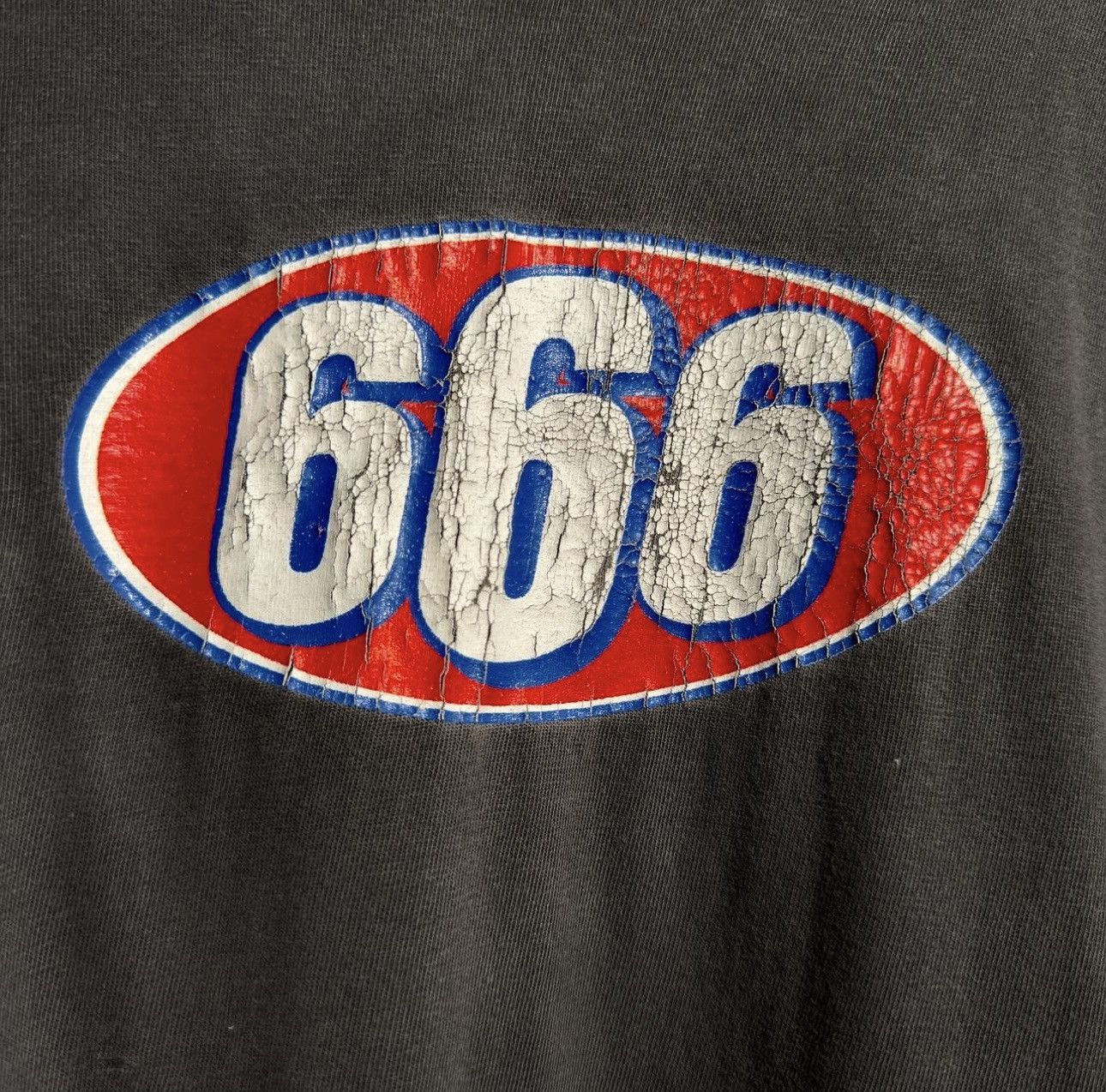 Vintage Vintage 90s 666 Single Stitch Sinister Skate Tee Size US L / EU 52-54 / 3 - 3 Thumbnail