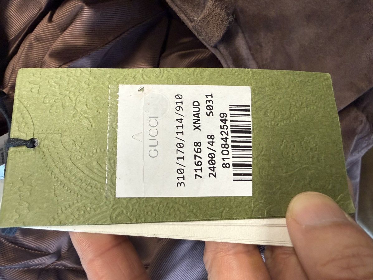 Gucci tailored suede pants with shearling trim size48 Size US 32 / EU 48 - 16 Thumbnail