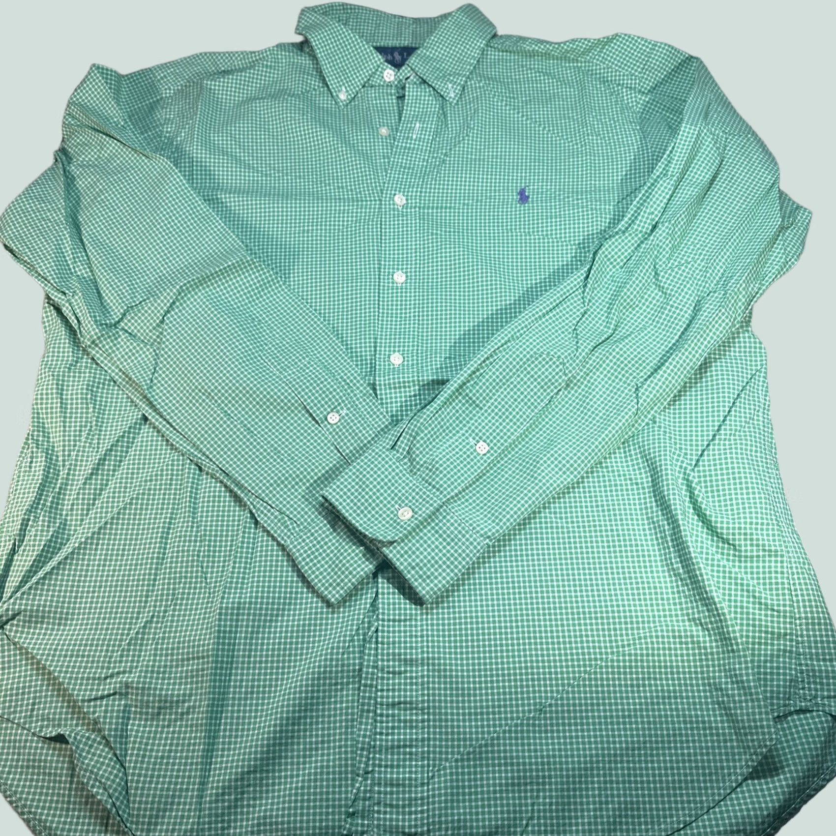 Ralph Lauren Ralph Lauren Button-Down XL Shirt Multicolor Plaid Long Sleeve Classic Fit Button-Up Mens Size US XL / EU 56 / 4 - 1 Thumbnail
