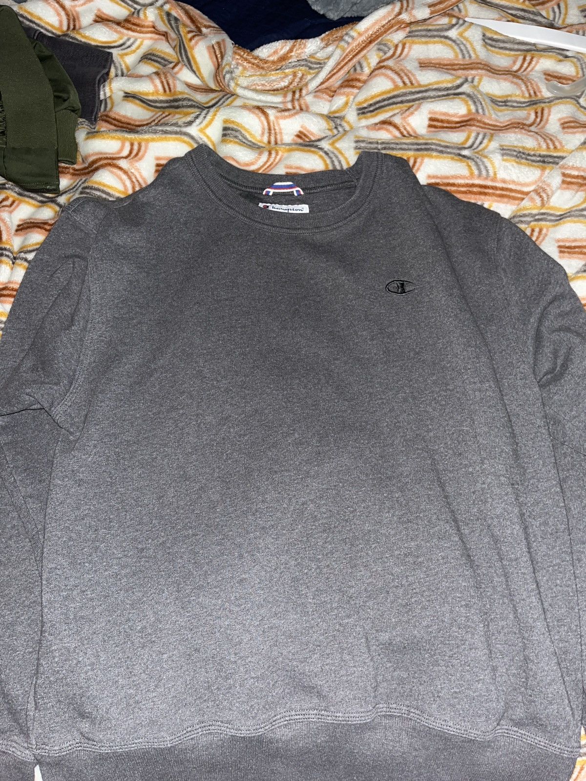 Champion × Vintage Grey champion sweater Size US M / EU 48-50 / 2 - 1 Thumbnail