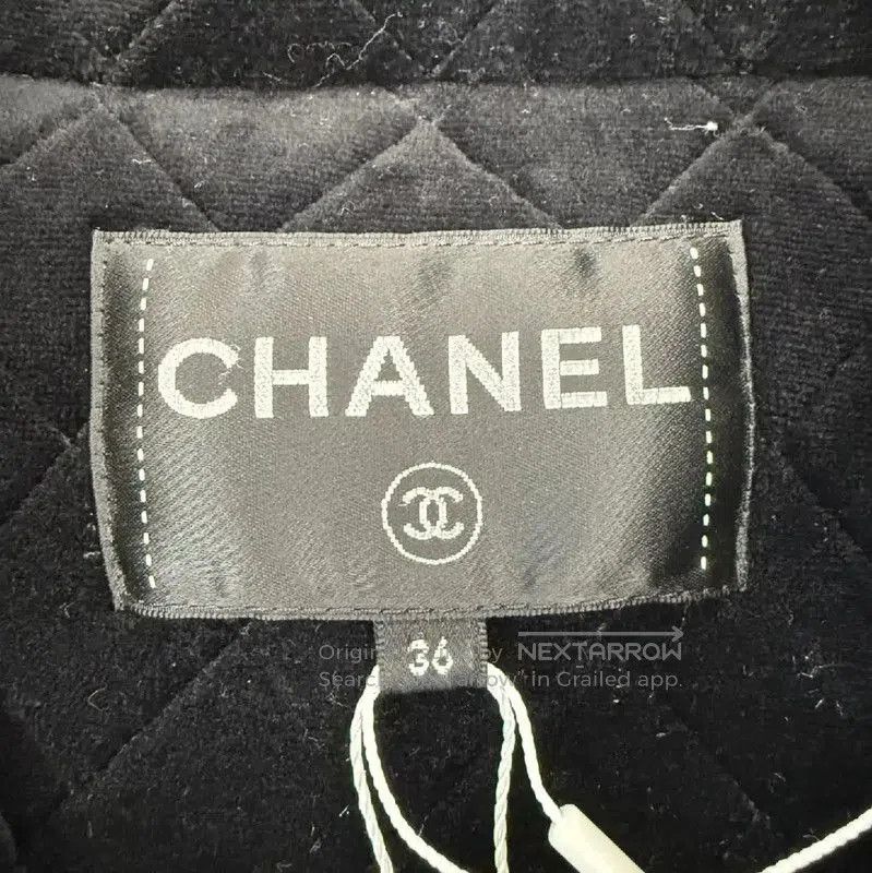 Chanel Chanel Black Cotton Puffer Jacket . Size M / US 6-8 / IT 42-44 - 3 Thumbnail