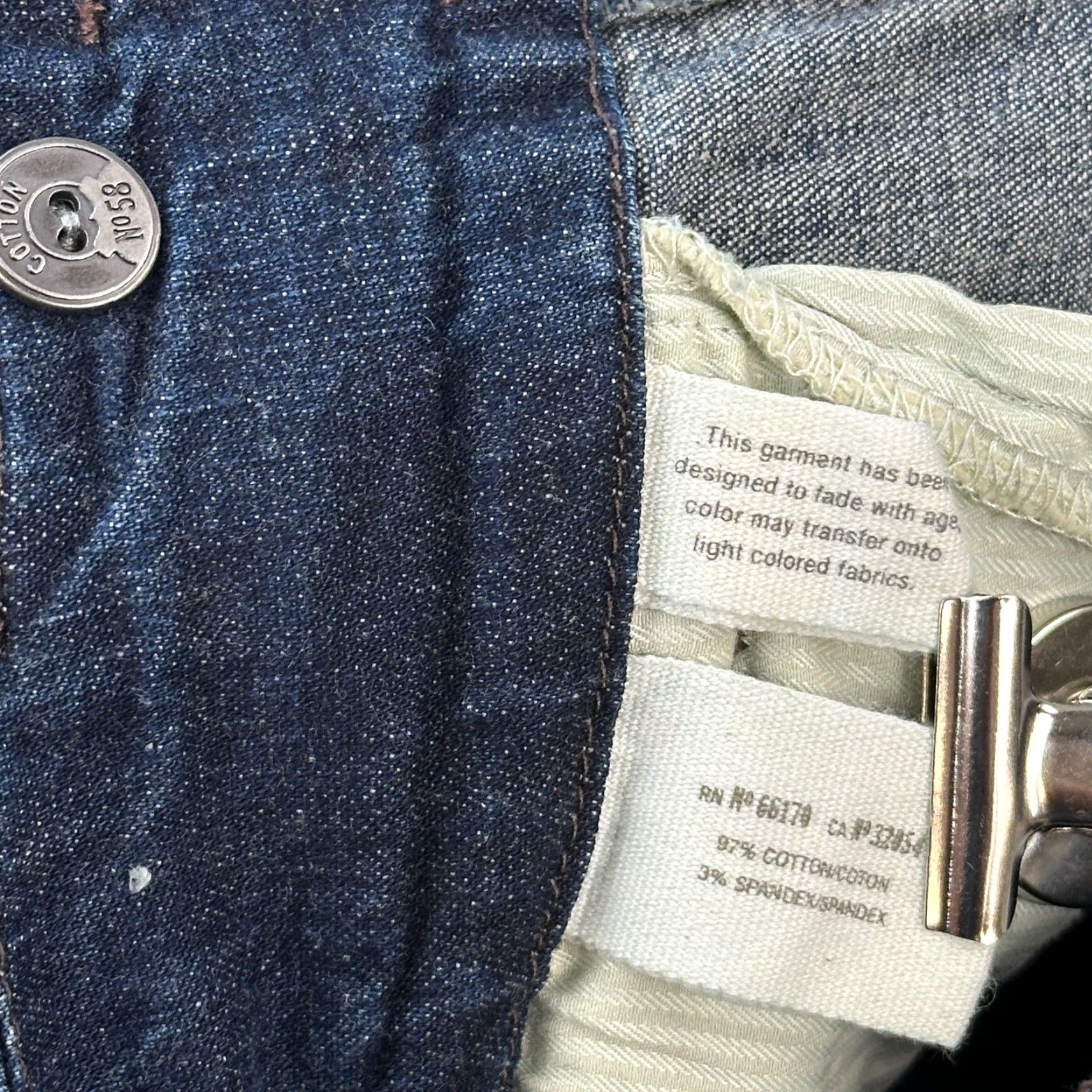 Anthropologie Anthropologie Daughters of the Liberation Jeans Women's 28 Dark Bootcut Stretch Denim Blue Regular 5-Pocket Size 28" / US 6 / IT 42 - 4 Thumbnail