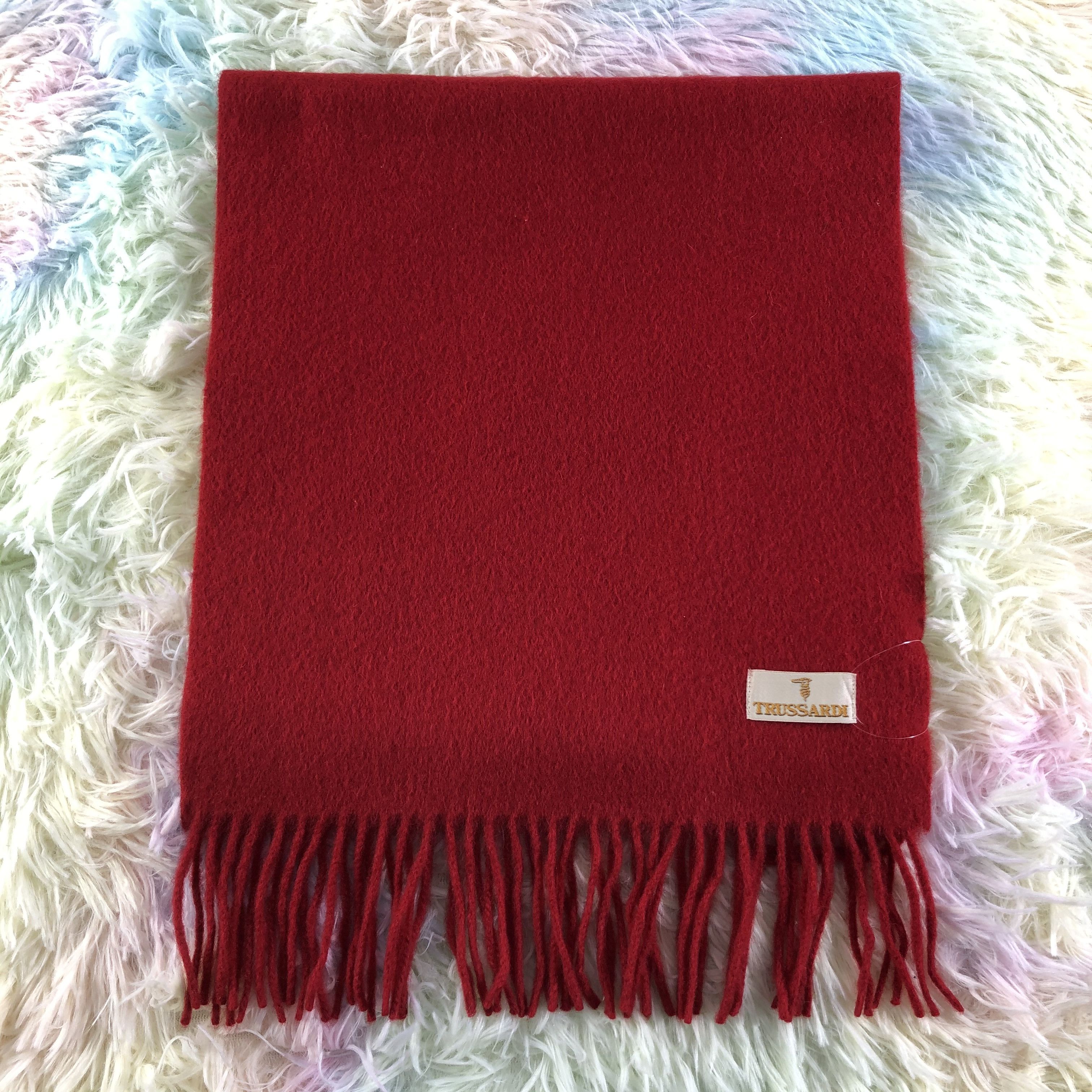 Trussardi × Vintage Trussardi Scarf / Muffler / Neckwear - KM418 Size ONE SIZE - 2 Thumbnail