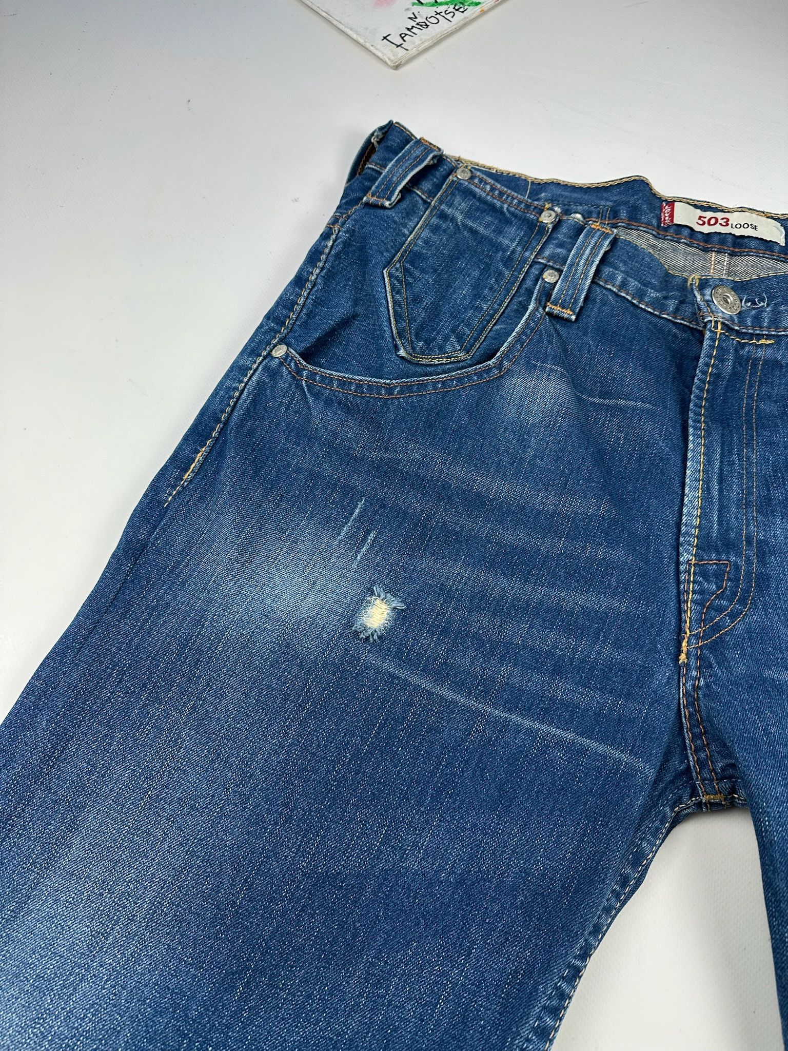 Levi's Levis Engineered Jeans Buckle Back Tag Size US 34 / EU 50 - 5 Thumbnail