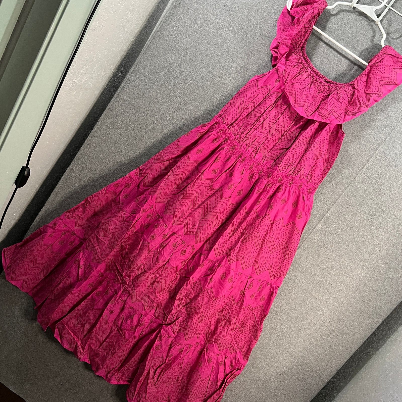 Other Destination 365 Regular Printed Off-the-Shoulder Dress Hot Size M / US 6-8 / IT 42-44 - 2 Thumbnail