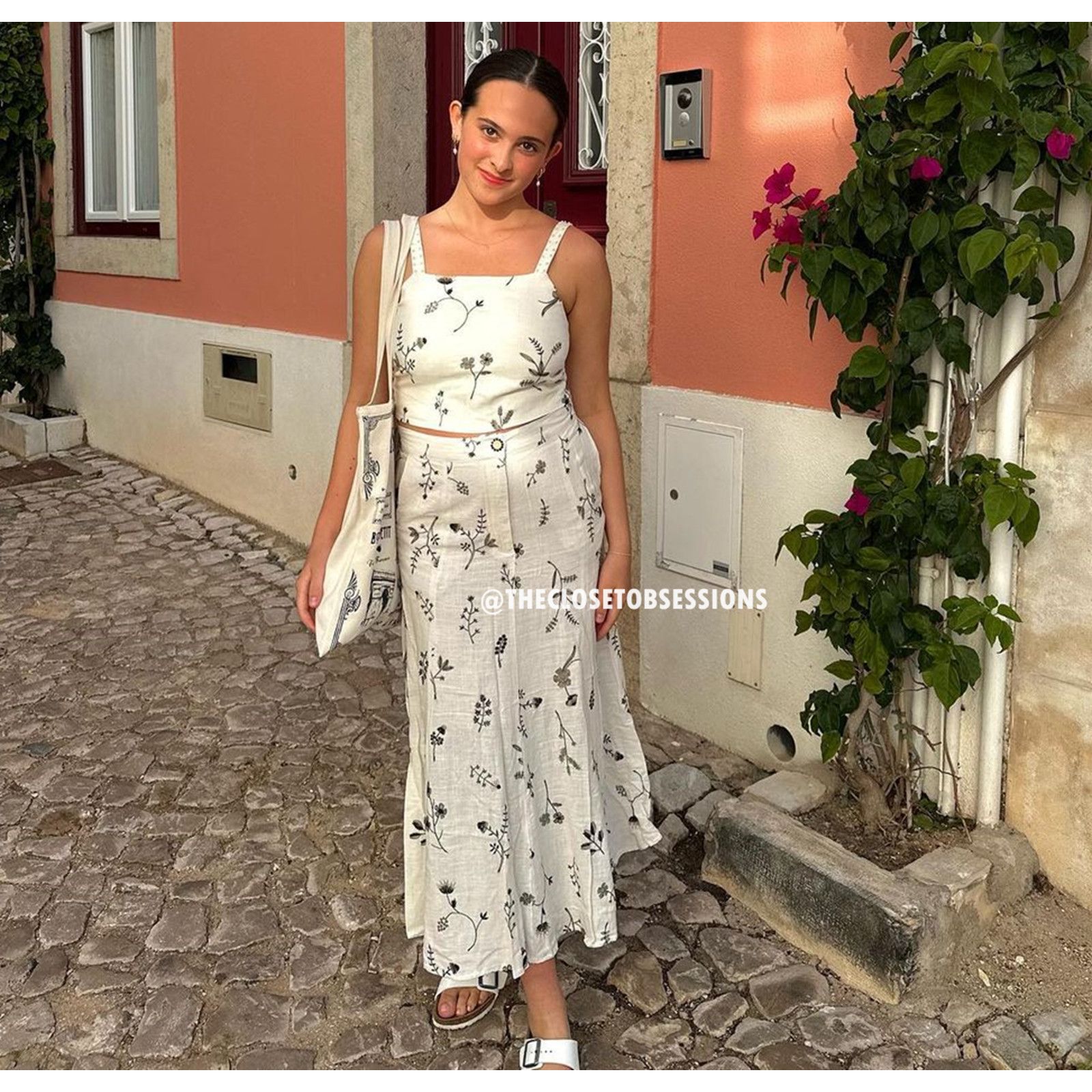 Zara ZARA BLOGGER FAVE! Co-Ord Set Tied Crop Top + Maxi Skirt NWT Size L / US 10 / IT 46 - 11 Thumbnail