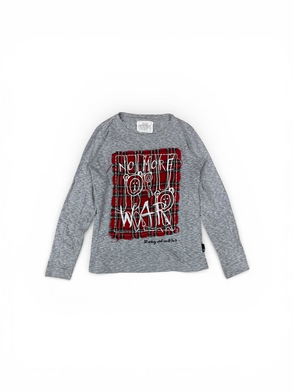 Japanese Brand Listen Heartreat Archive Graphic Tee Hype Rare Size S / US 4 / IT 40 - 1 Thumbnail