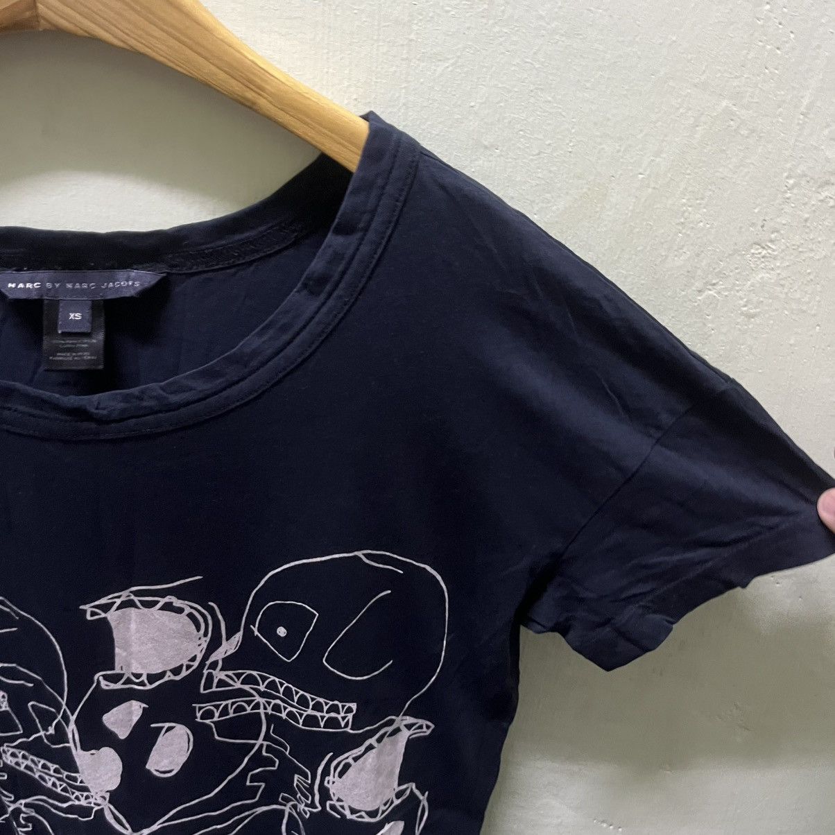 Marc by Marc Jacobs Rare Marc By Marc Jacobs Skull Print Tees Size US S / EU 44-46 / 1 - 4 Thumbnail