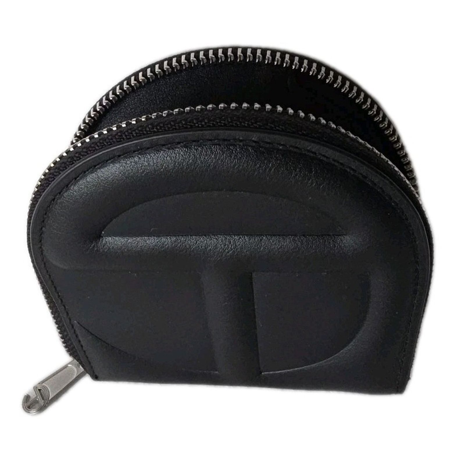 Telfar Telfar Small Zip Wallet Black Vegan Leather Card Holder Size ONE SIZE - 2 Thumbnail