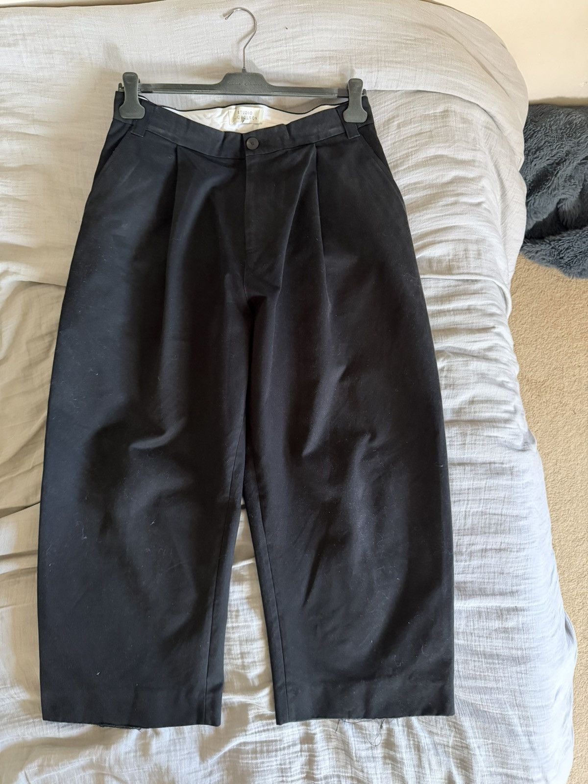 Studio Nicholson Studio Nicholson Sorte Pant Size US 34 / EU 50 - 5 Thumbnail