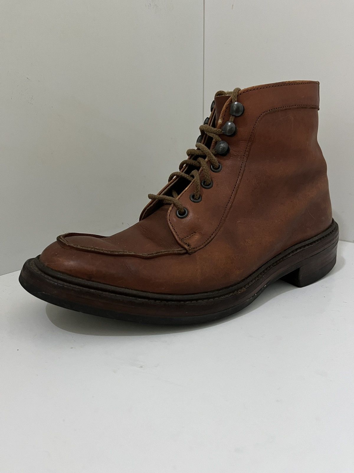 Tricker's Tricker’s U Tip Boots Size US 7 / IT 37 - 1 Thumbnail