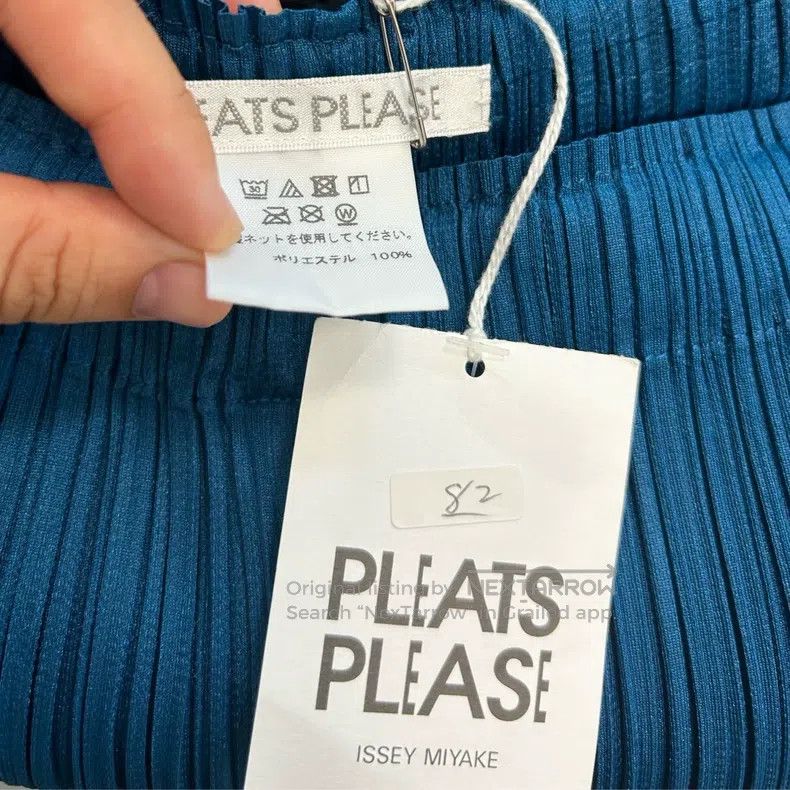Issey Miyake Issey Miyake size:3 Pleated Women's Pants Size 22" - 3 Thumbnail