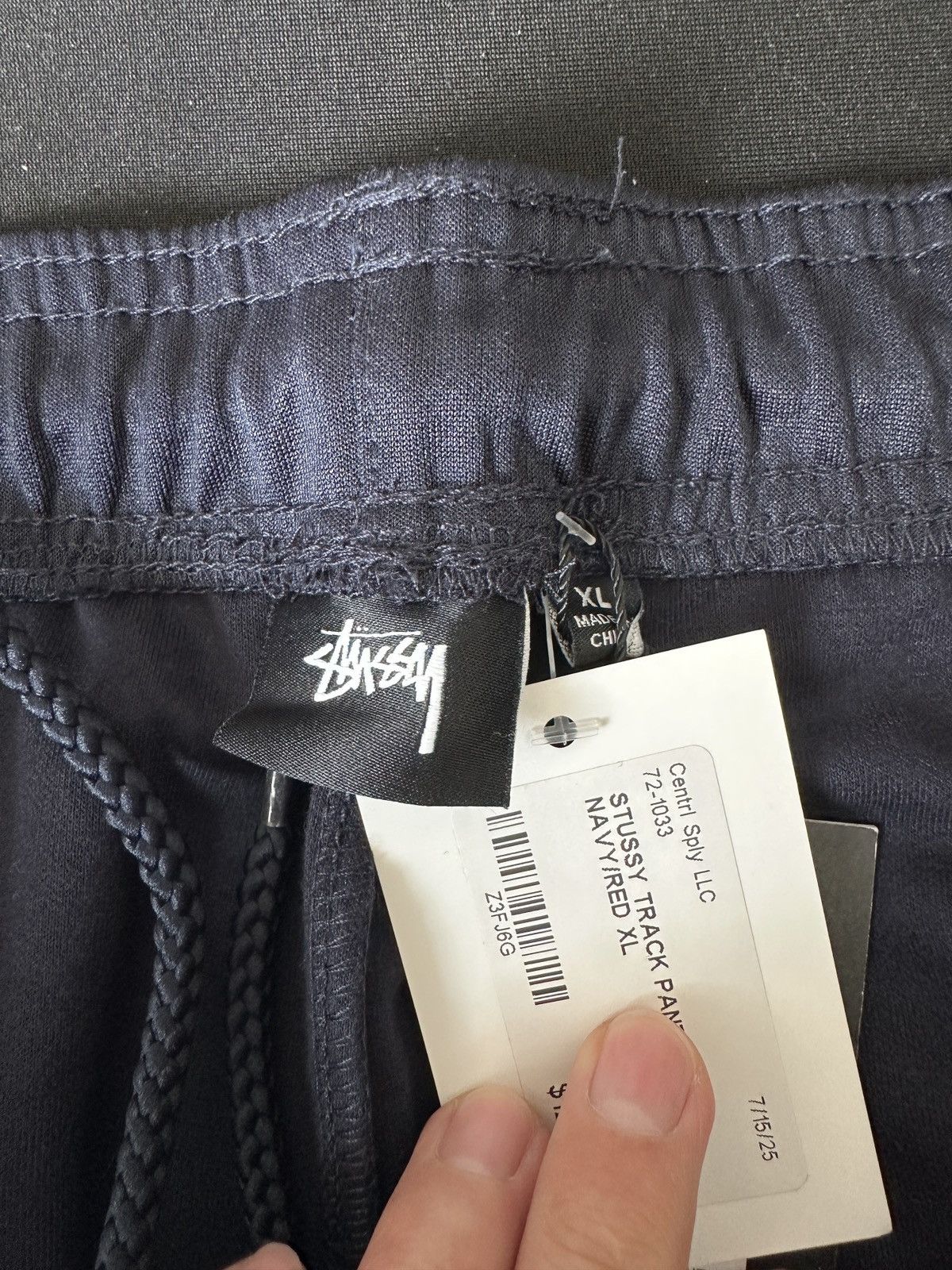 Stussy Piping Track Pants Navy Red Size US 36 / EU 52 - 5 Thumbnail