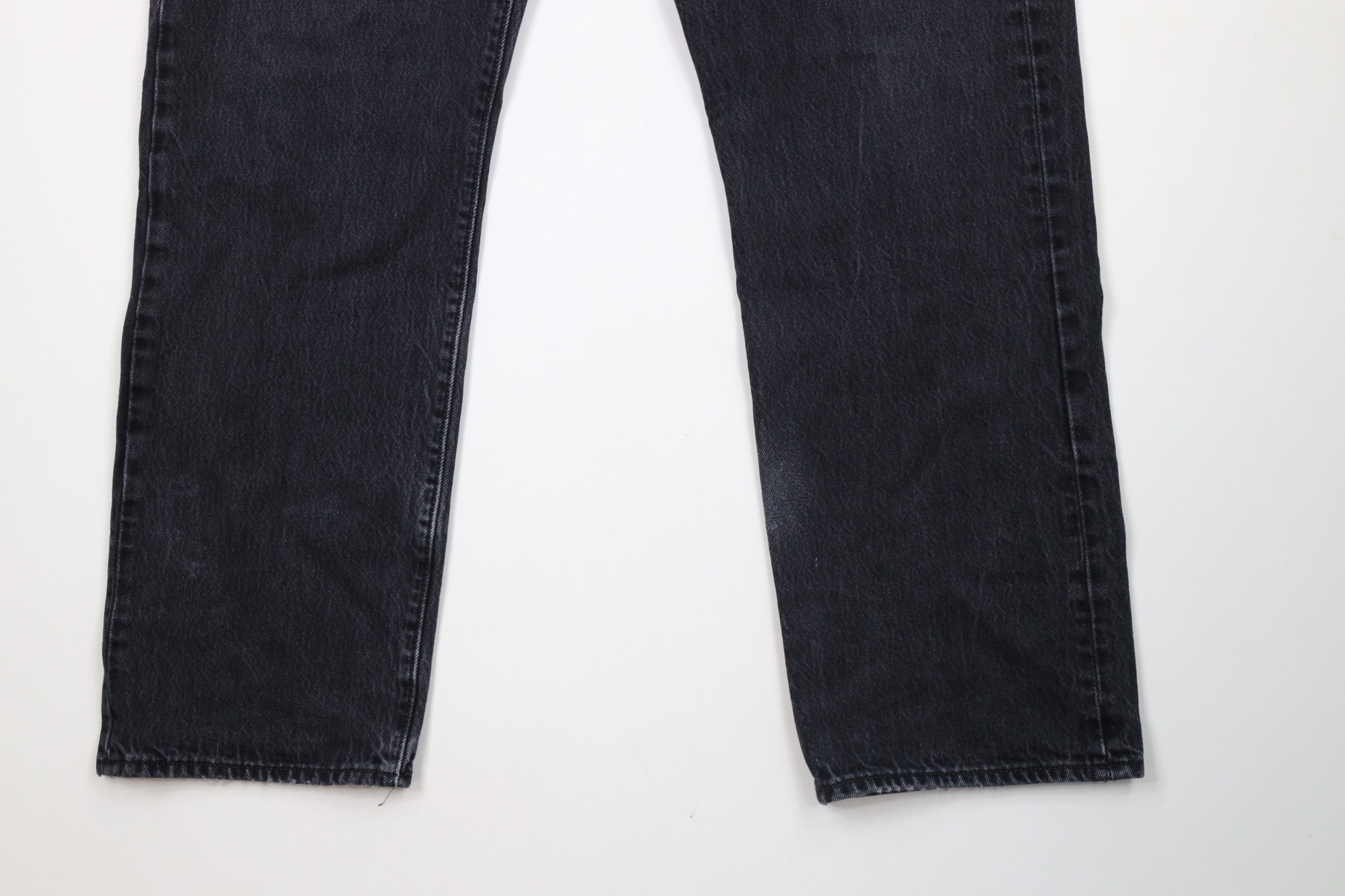 Levi's × Vintage Vintage Y2K Levis 501xx Fly Original Fit Denim Jeans Black Size US 40 / EU 56 - 4 Thumbnail