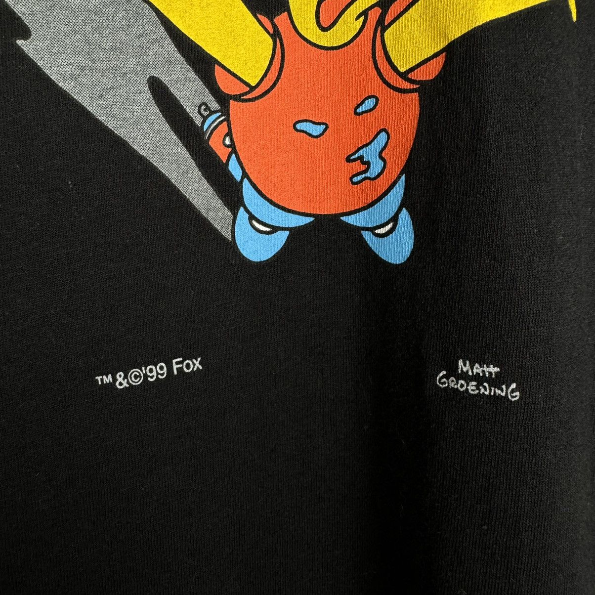 The Simpsons Vintage 90s The Simpsons El Barto Was Here Euro T Shirt Size US L / EU 52-54 / 3 - 5 Thumbnail