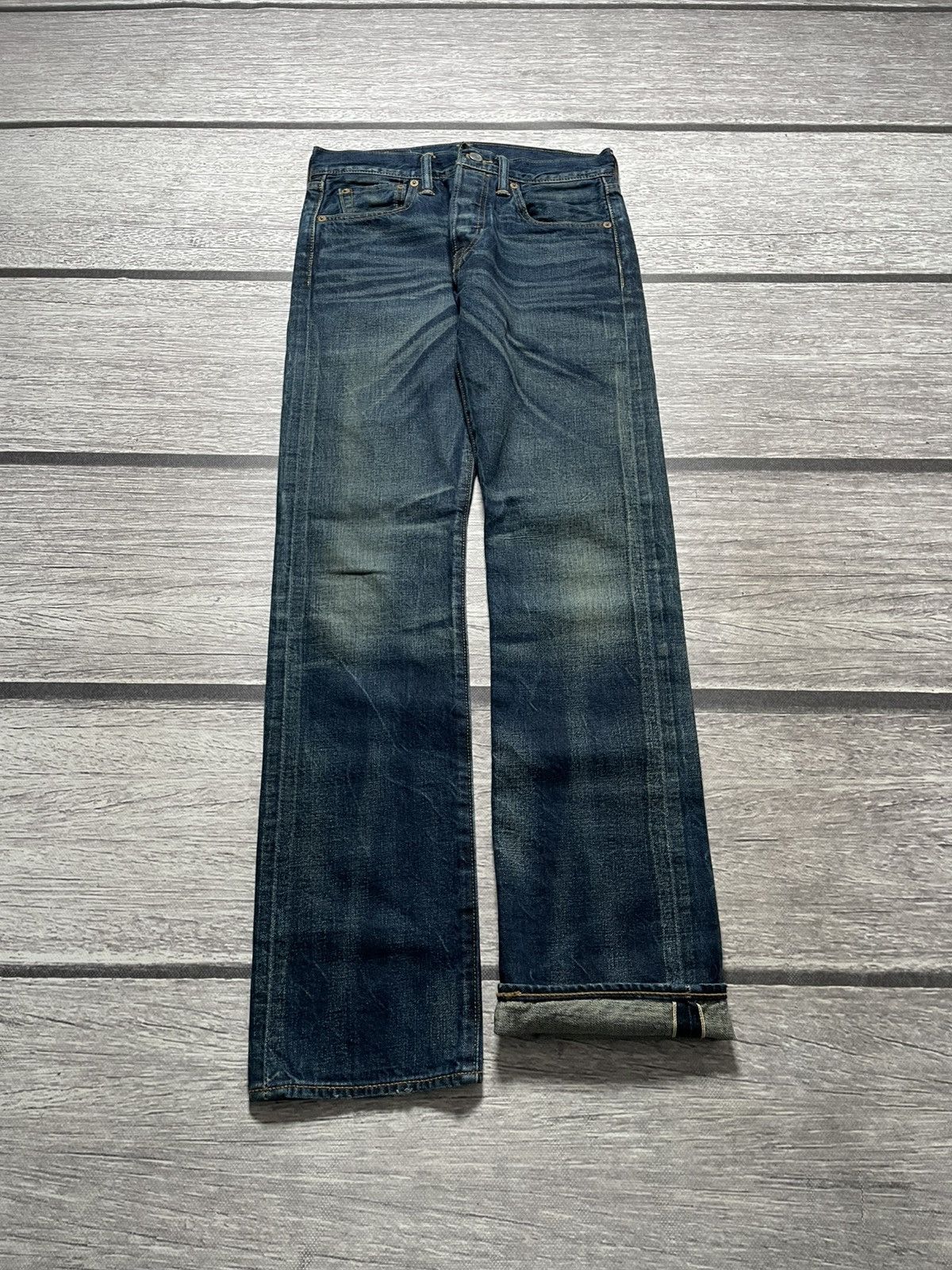Levi's Levis wasz selvedge denim japanese jeans Size US 28 / EU 44 - 2 Thumbnail