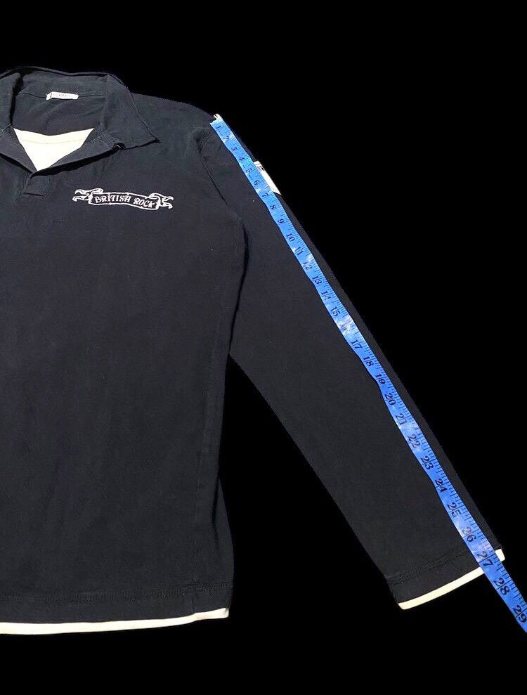 If Six Was Nine × Japanese Brand × Le Grande Bleu (L.G.B.) 🖤Double Layer Adobe British Rock Longsleeve ~ IfSixWasNine🖤 Size US XXL / EU 58 / 5 - 6 Thumbnail