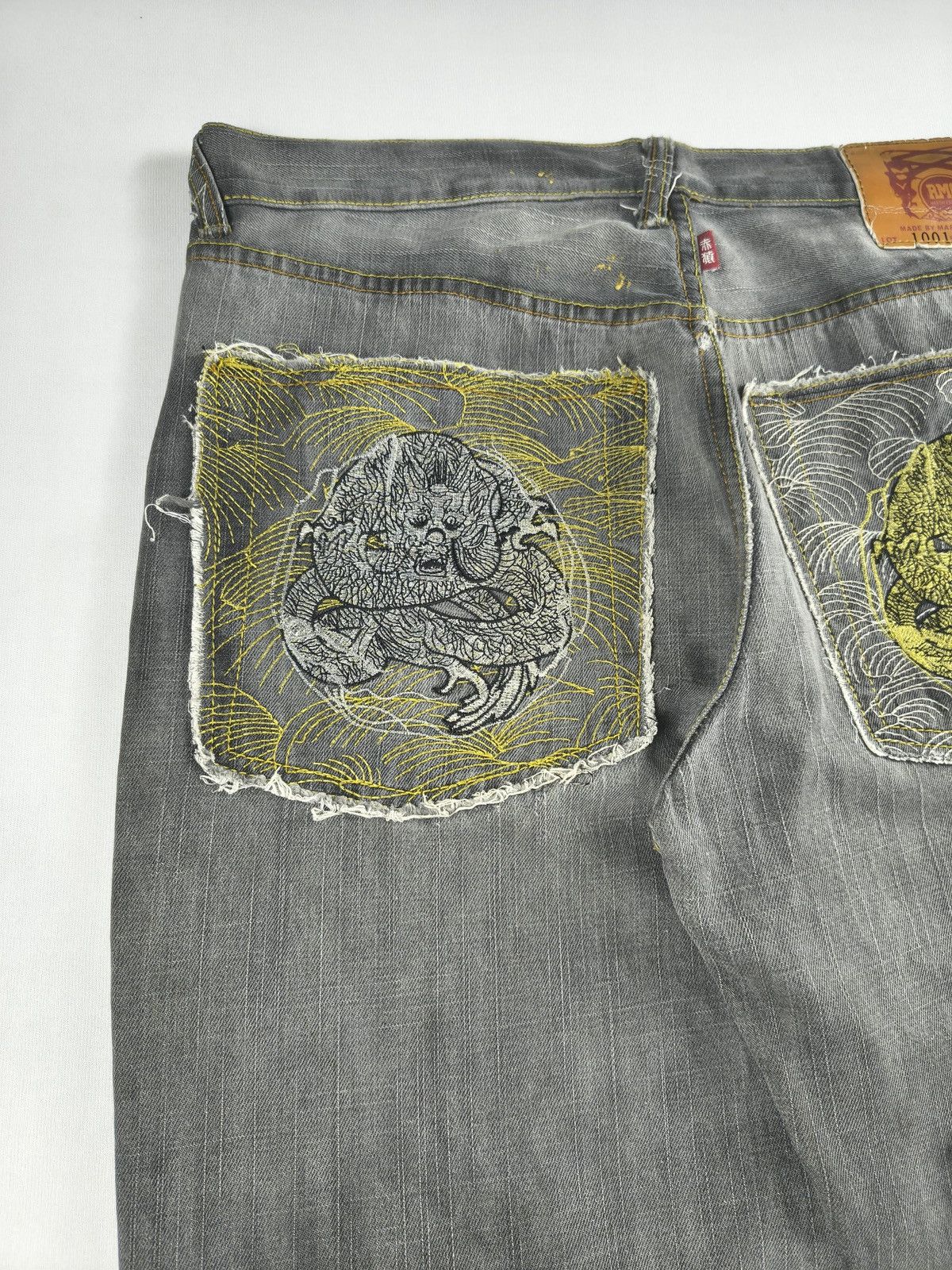 RMC Jeans RMC Lot 1001 Dragon Pocket Jeans🐉(050) Size US 34 / EU 50 - 3 Thumbnail