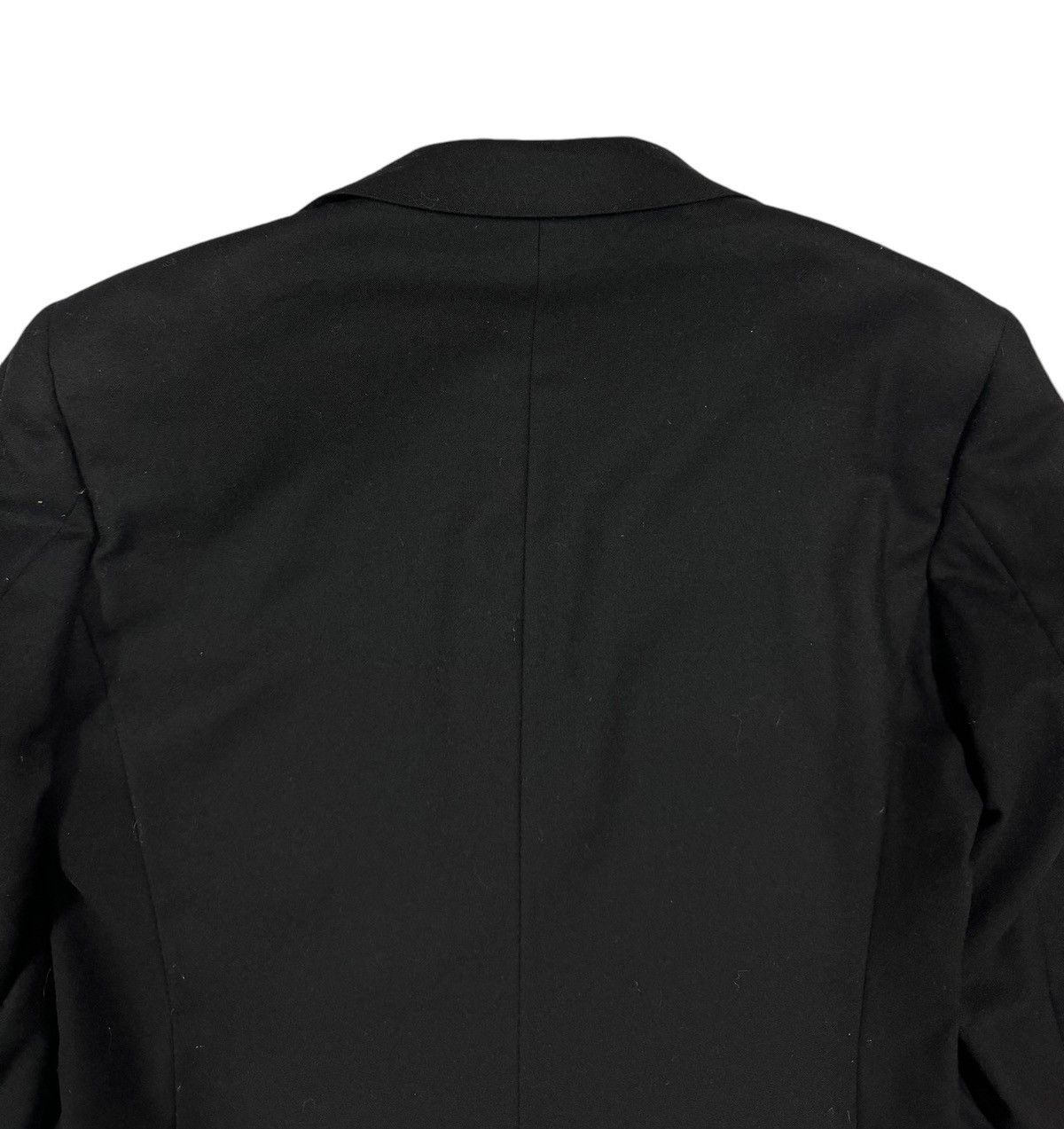 Burberry Burberry London Black Silver Hardware Blazer Coat Size 46R - 12 Thumbnail