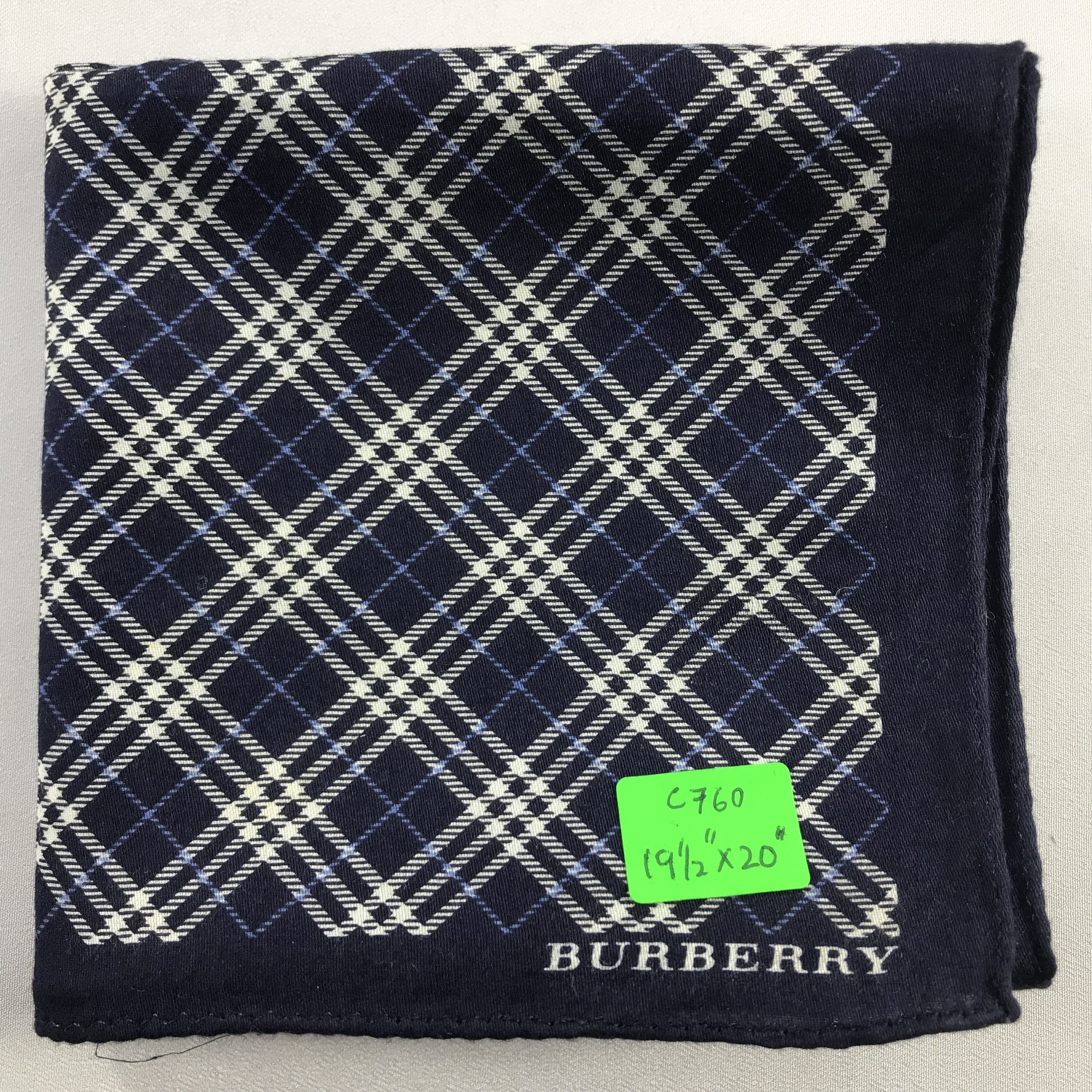 Burberry Burberry Handkerchief / Bandana / Neckerchief C760 Size ONE SIZE - 7 Thumbnail