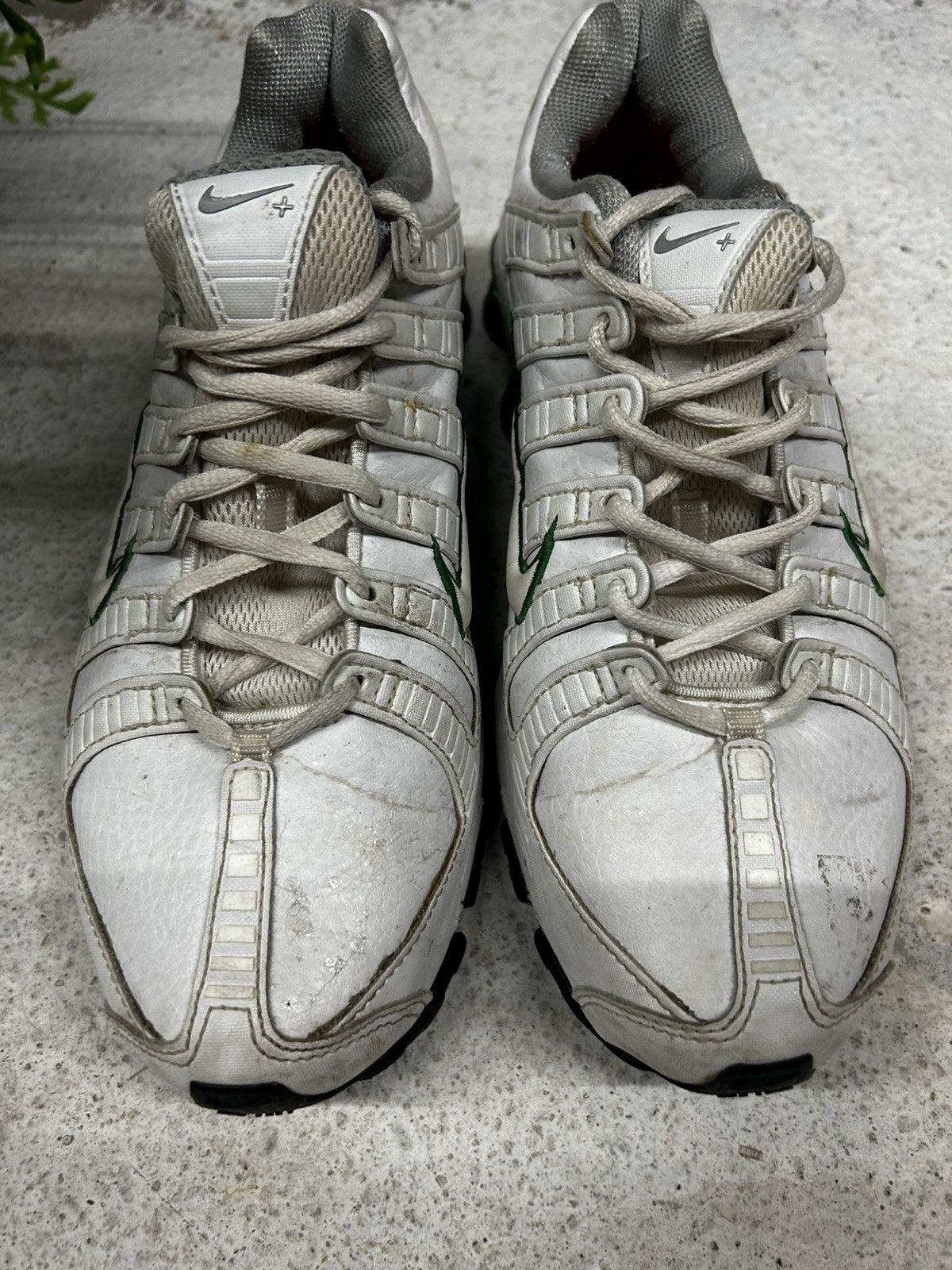 Nike × Vintage Y2K Nike Shox White/Green 2006 Size US 8 / EU 41 - 4 Thumbnail