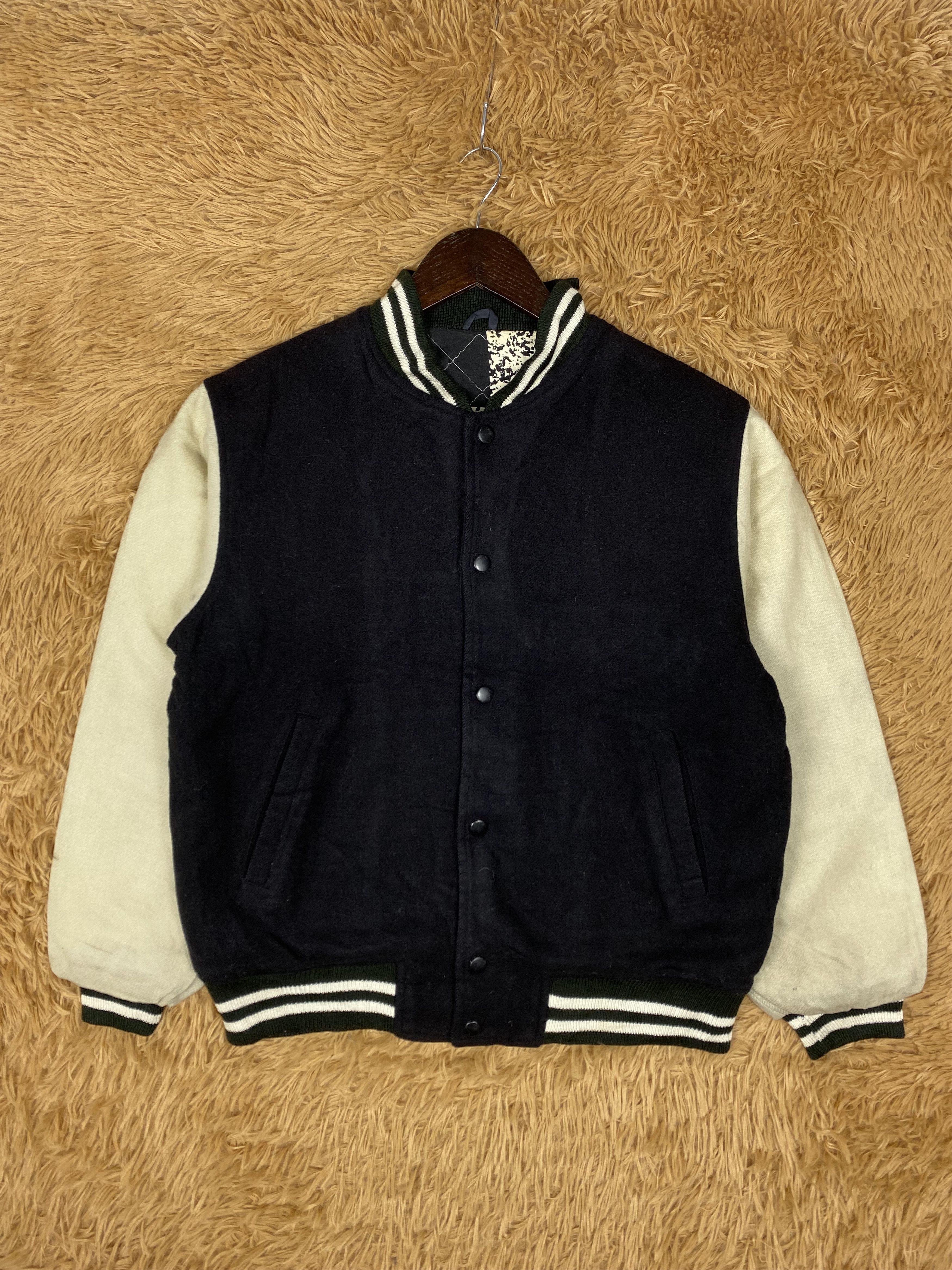 Vintage Vintage New York Varsity Nice Lining Jacket DJ0314 Size US S / EU 44-46 / 1 - 1 Thumbnail