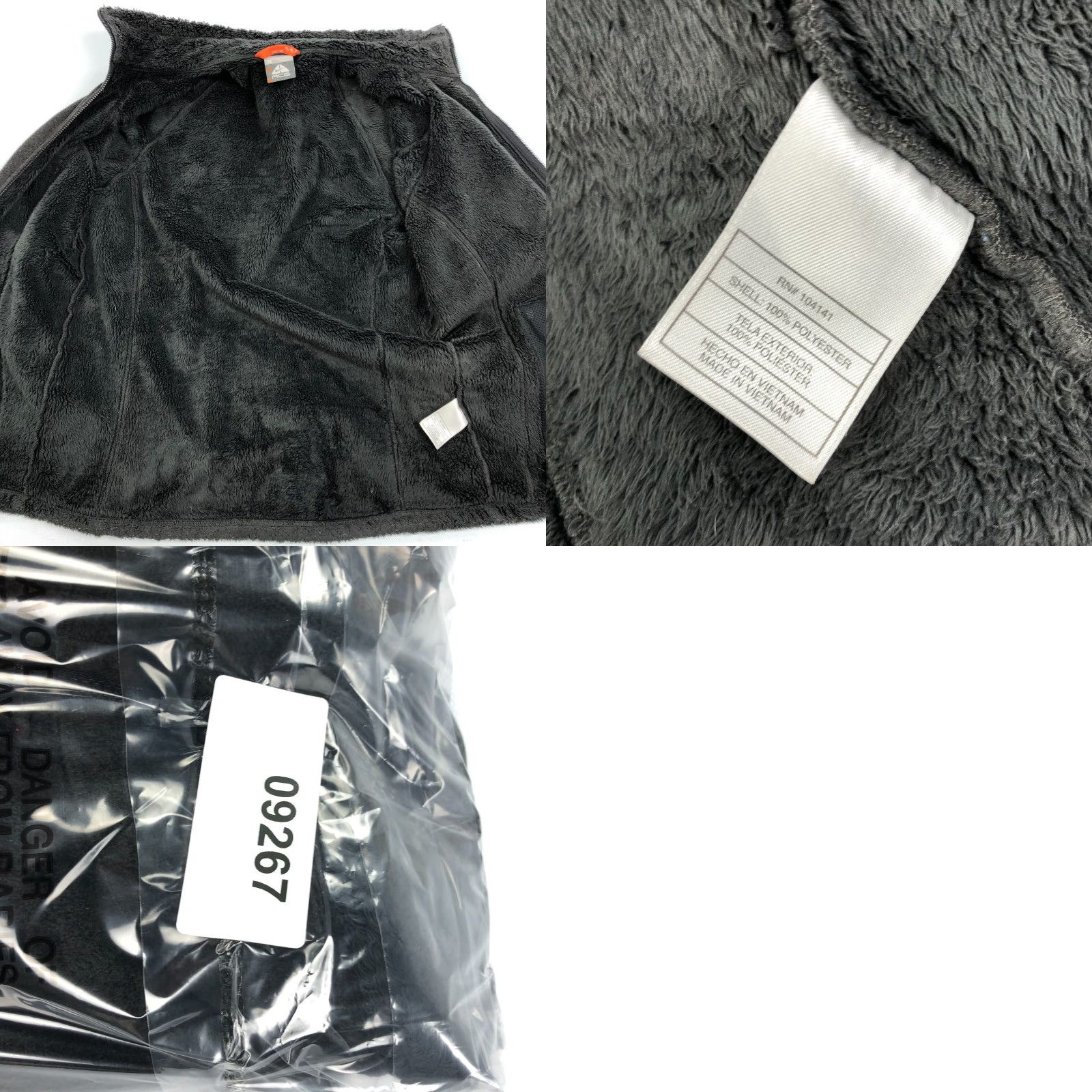 Nike ACG VINTAGE Nike ACG Fleece Jacket Womens M Full Zip Gray Regular Jacket Size M / US 6-8 / IT 42-44 - 8 Thumbnail