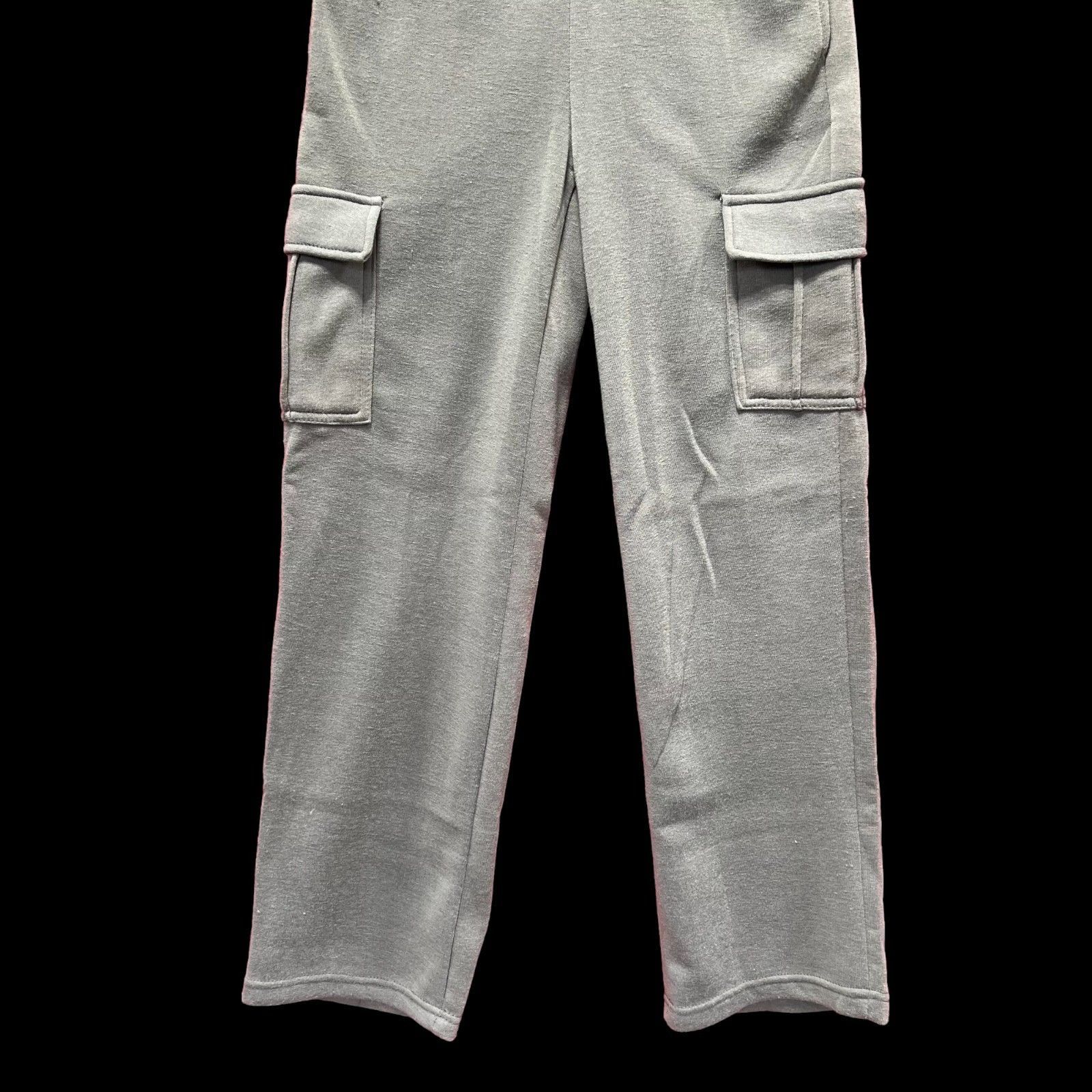 Other Rue 21 - Women's Wide Leg Cargo Sweatpants - Olive Green - S Size 26" / US 2 / IT 38 - 13 Thumbnail