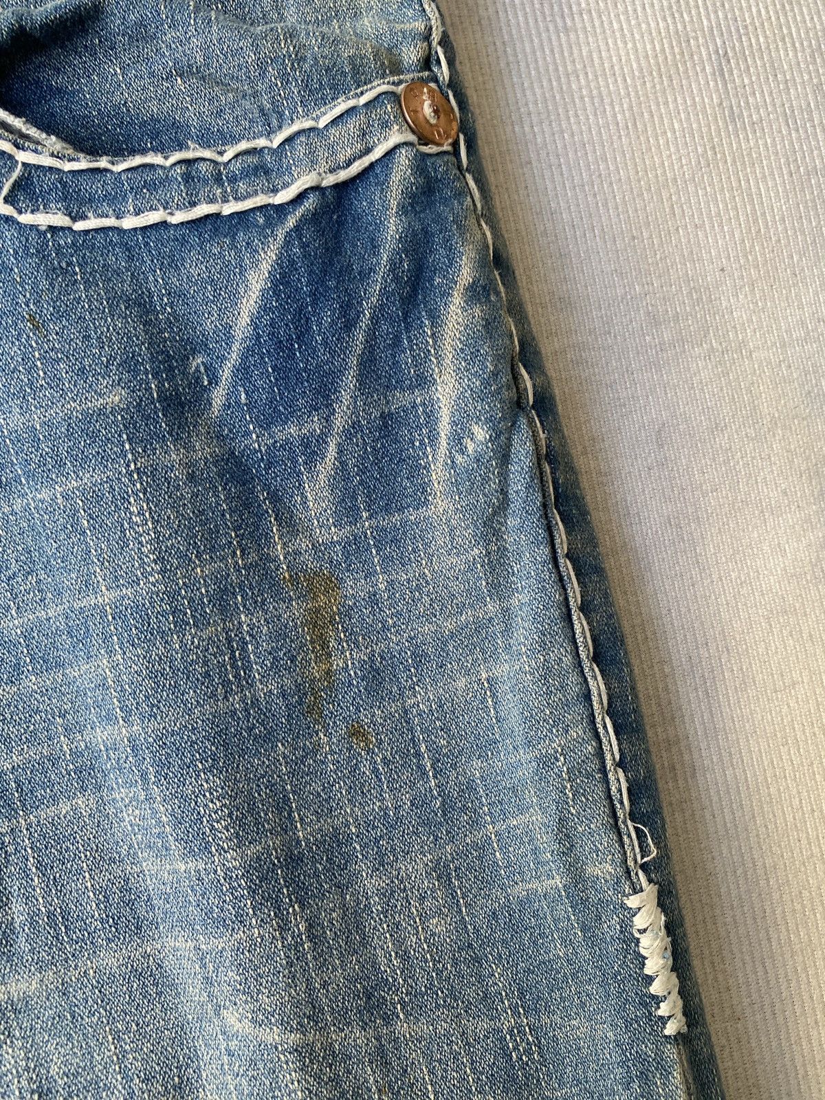 True Religion True Religion Remake Super Flare Low Rise Jeans Size US 28 / EU 44 - 14 Thumbnail