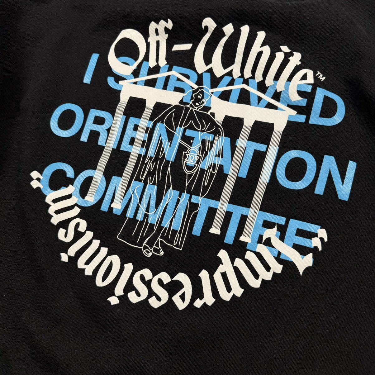 Off-White Off-White SS19 Impressionist Virgil Abloh Slim Crewneck Size US M / EU 48-50 / 2 - 4 Thumbnail