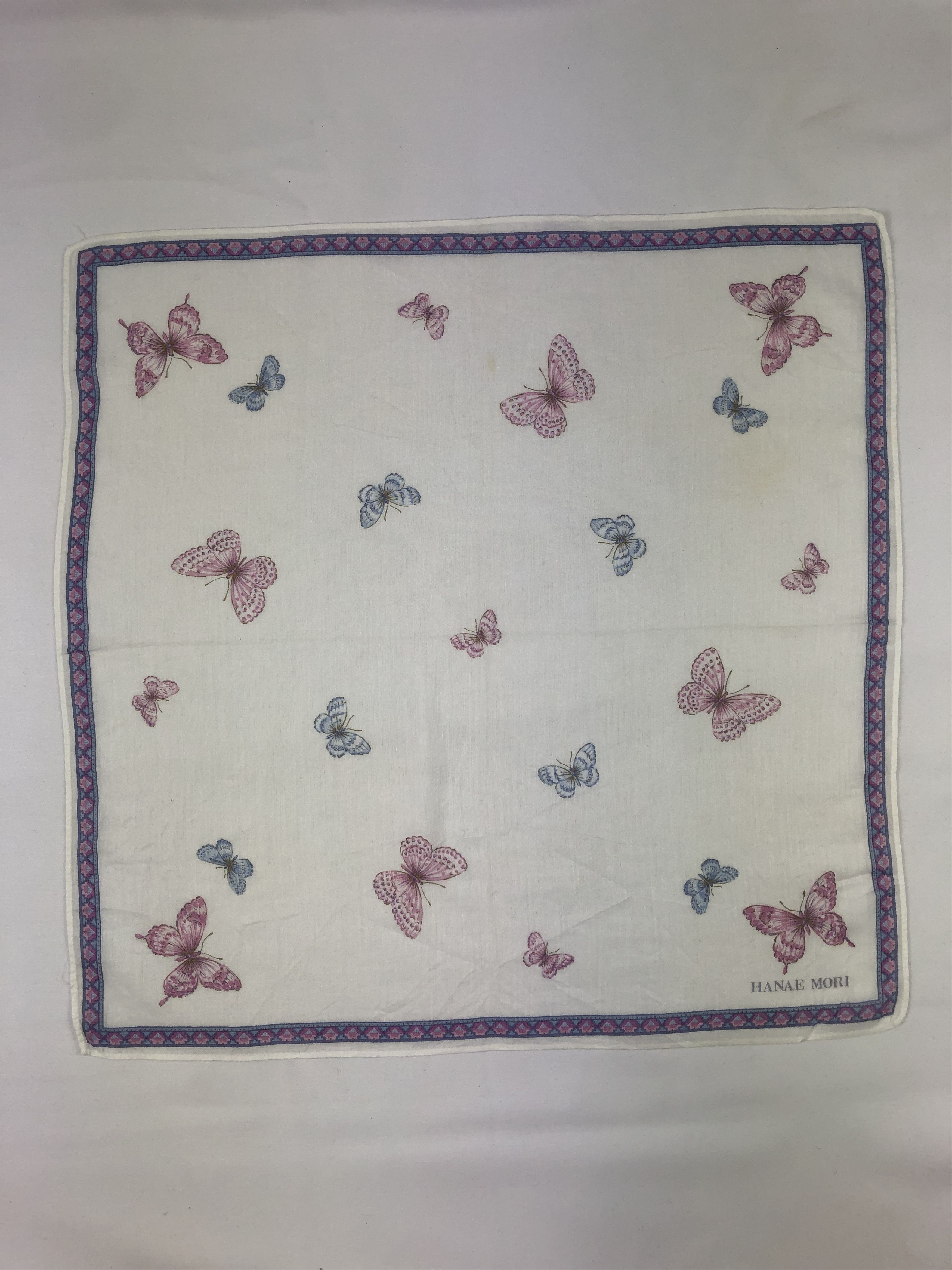 Hanae Mori × Japanese Brand × Vintage Hanae Mori Handkerchief / Bandana / Neckerchief Size ONE SIZE - 3 Thumbnail
