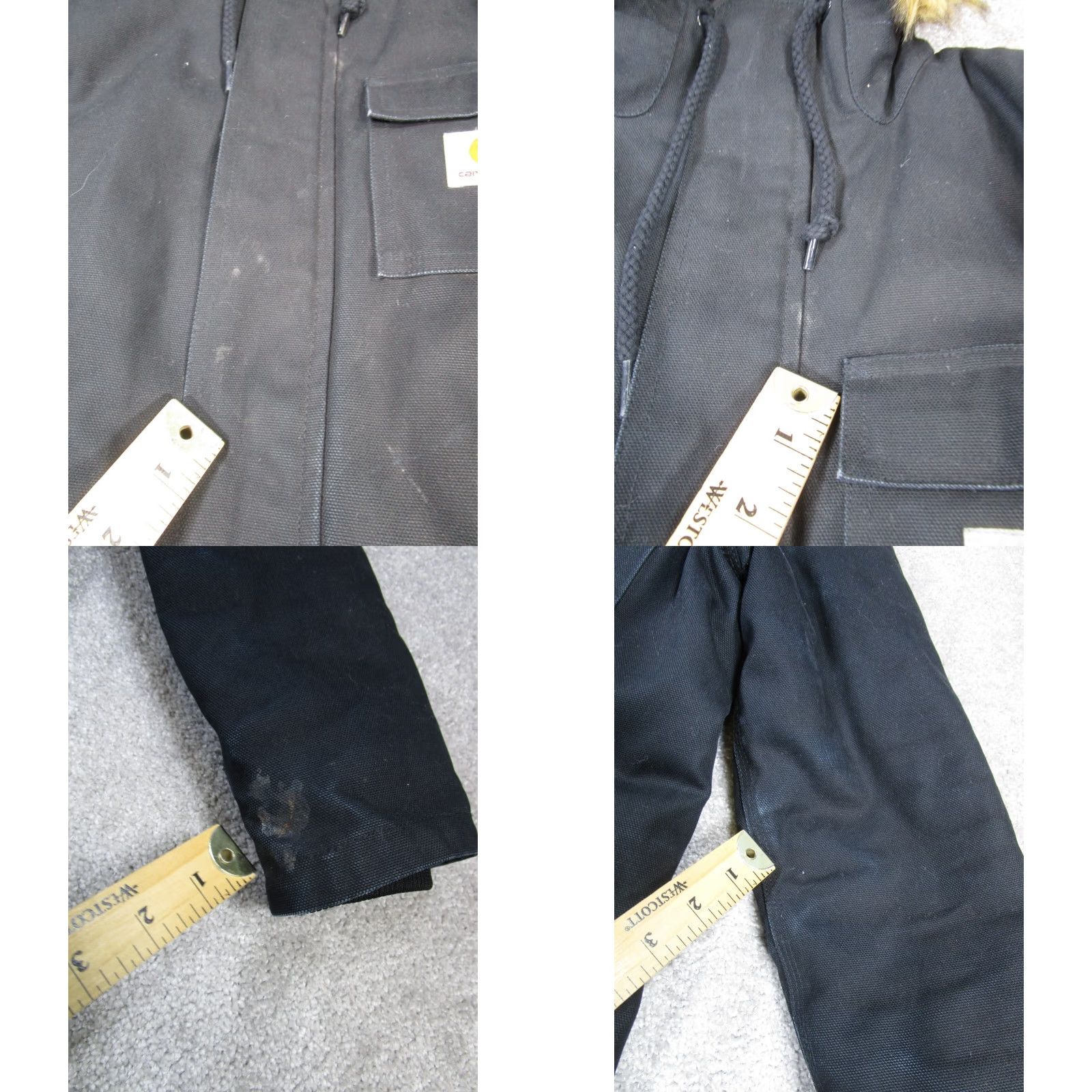 Carhartt Carhartt Siberian Parka Coat Mens XS Black 3M Thinsulate Canvas Size US XS / EU 42 / 0 - 8 Thumbnail