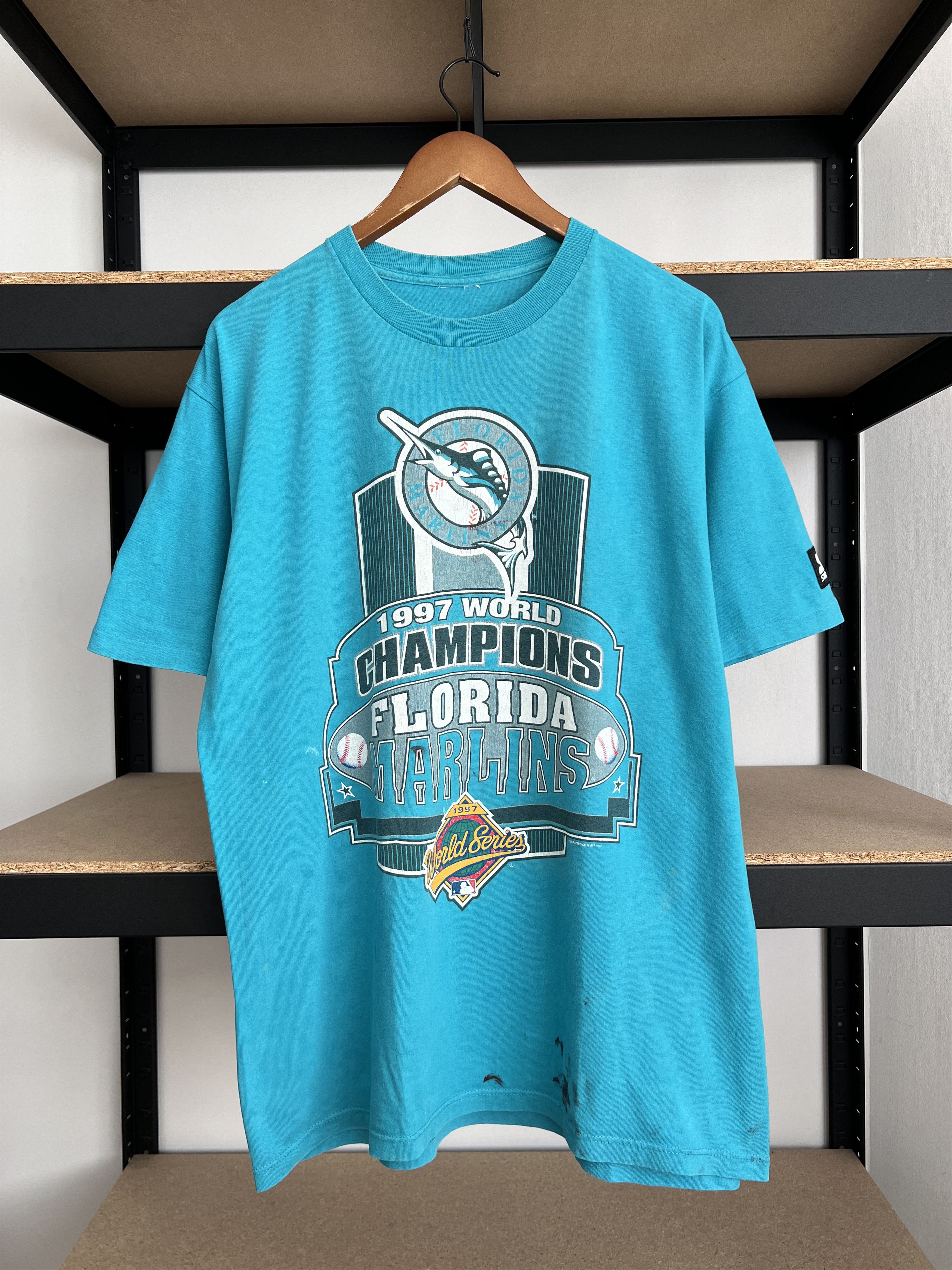 Vintage 1997 Florida Marlins World Series MLB T-shirt