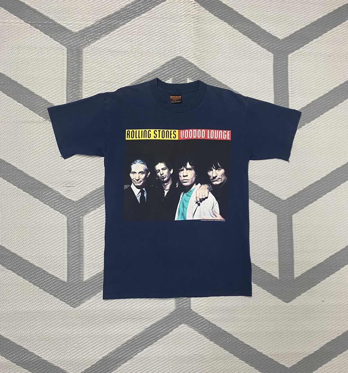 Band Tees × Brockum × Vintage Vintage 1994 Rolling Stones Voodoo Lounge Brockum Tee M Size US M / EU 48-50 / 2 - 1 Thumbnail