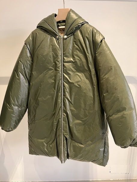 image of Jil Sander O1Loc1C0124 Jacket In Dark Green, Men's (Size XL)