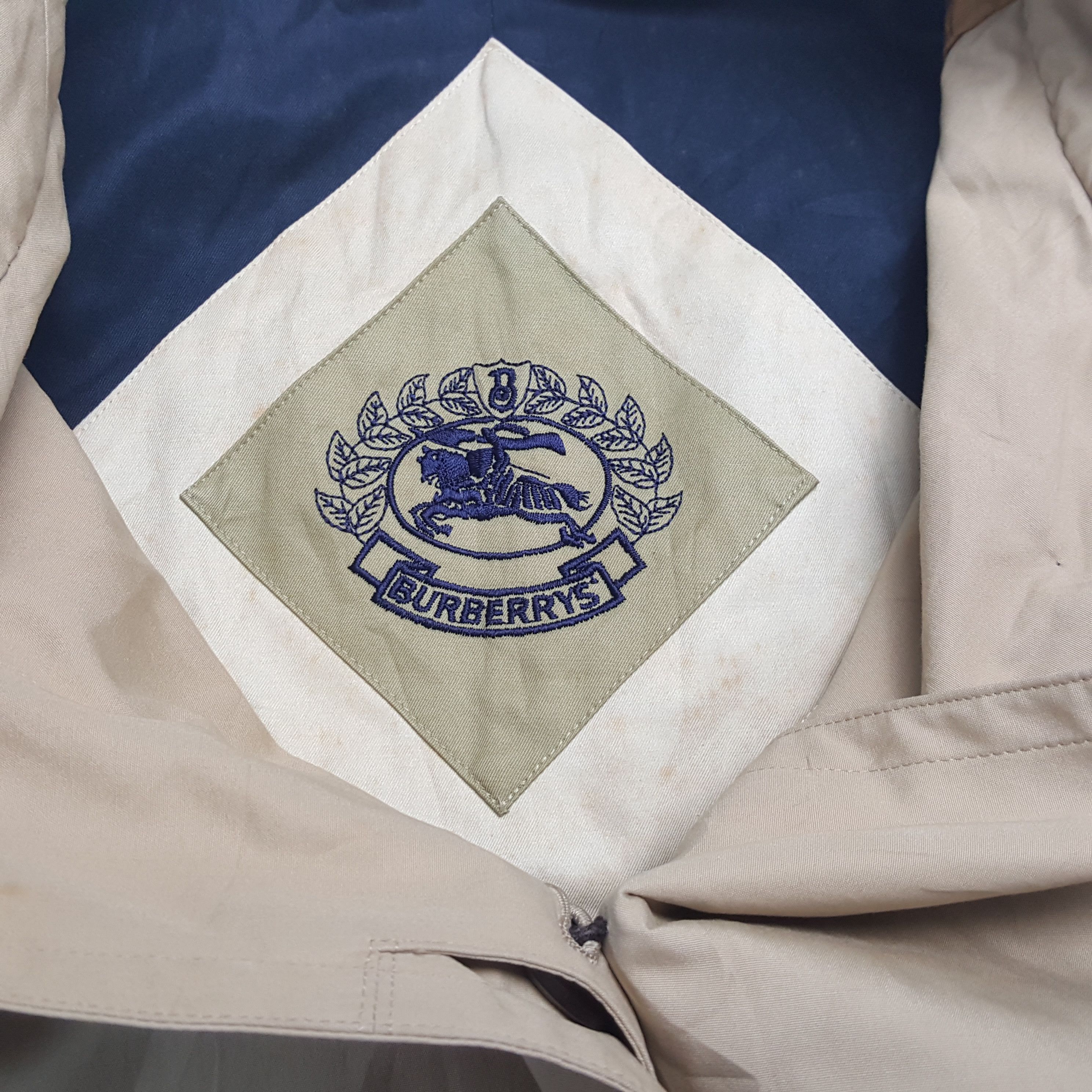 Burberry × Vintage BURBERRYS Luxury Brand Winter Style Trench Coat Jacket Size US XL / EU 56 / 4 - 9 Thumbnail