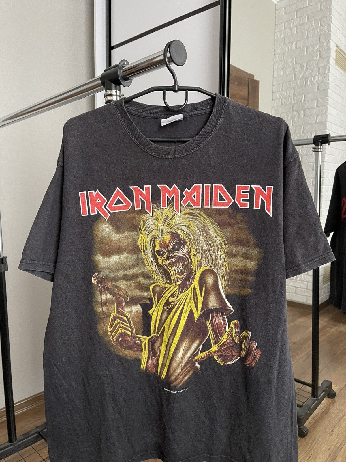 Iron Maiden 2003 Iron Maiden Killers Vintage Rock Band T-Shirt Tee Size US L / EU 52-54 / 3 - 4 Thumbnail