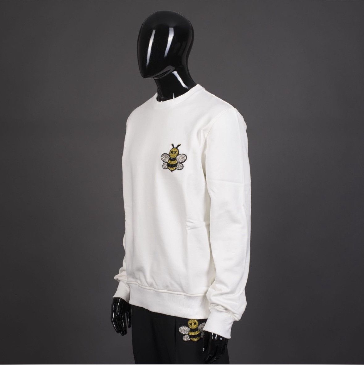 Dior Dior Bumble Bee CrewNeck Size US M / EU 48-50 / 2 - 2 Thumbnail
