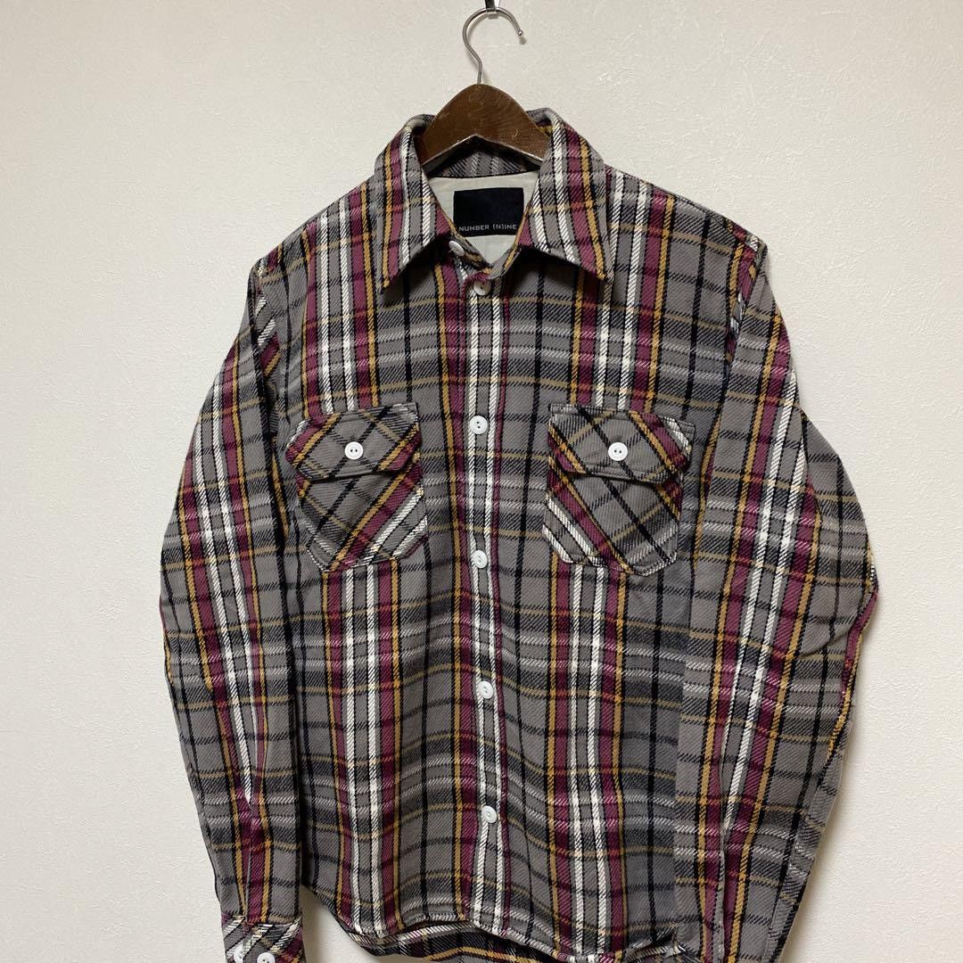 Number (N)ine Flannel Shirt Size US M / EU 48-50 / 2 - 1 Thumbnail