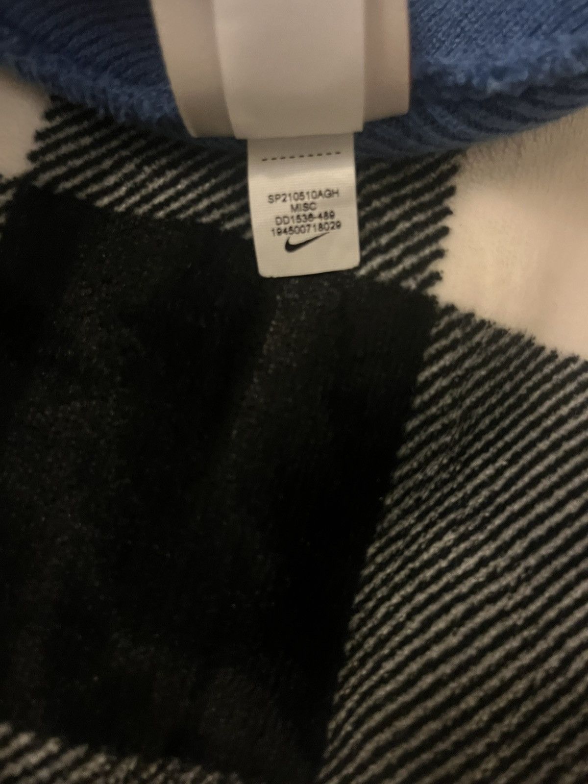 Nike × Supreme Supreme × Nike Snakeski Blue Supreme Beanie Size ONE SIZE - 6 Thumbnail